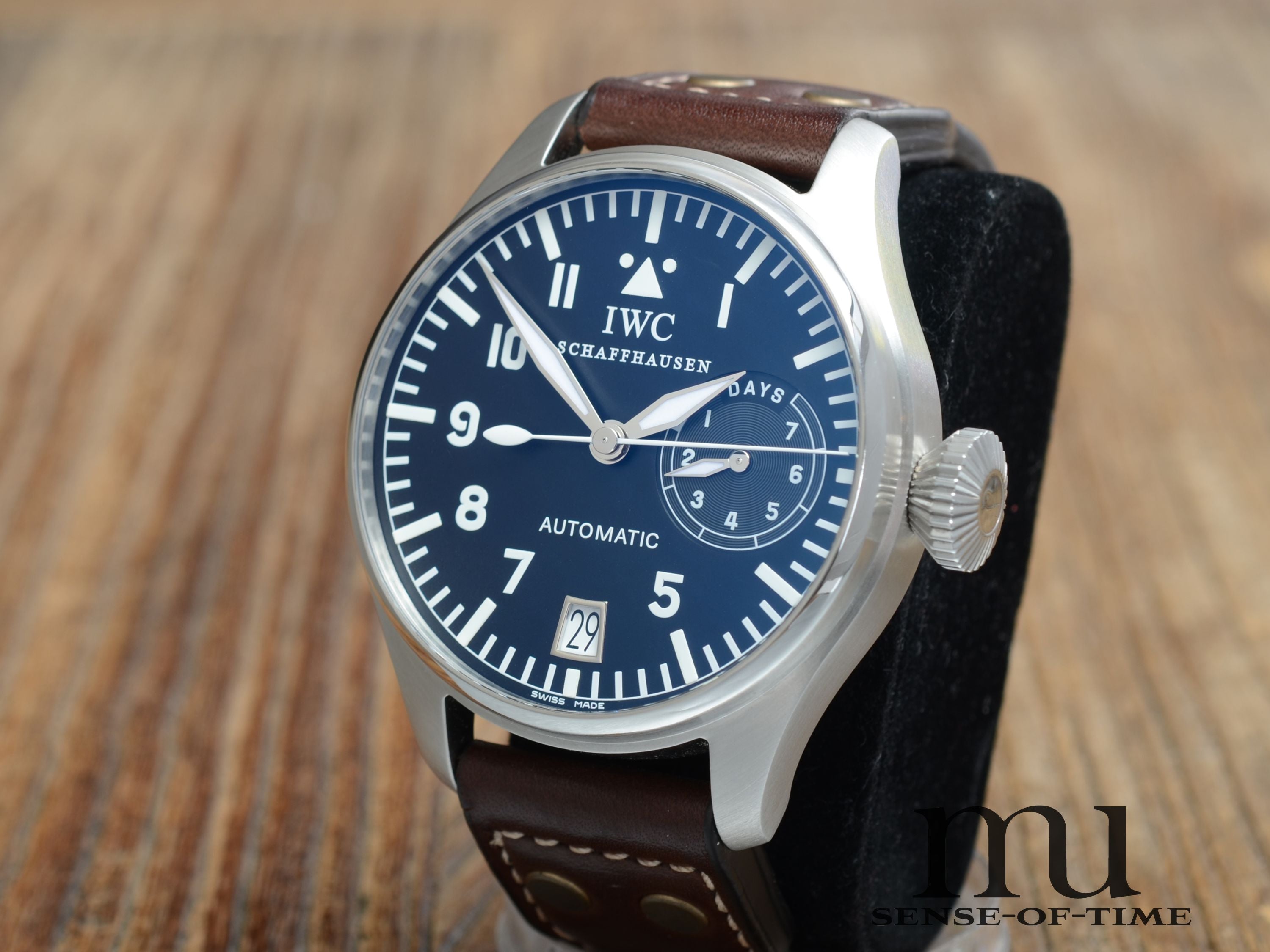 IWC Große Fliegeruhr Big Pilot, 7 Tage, Full Set, Herstellerservice, Ref.: IW5002