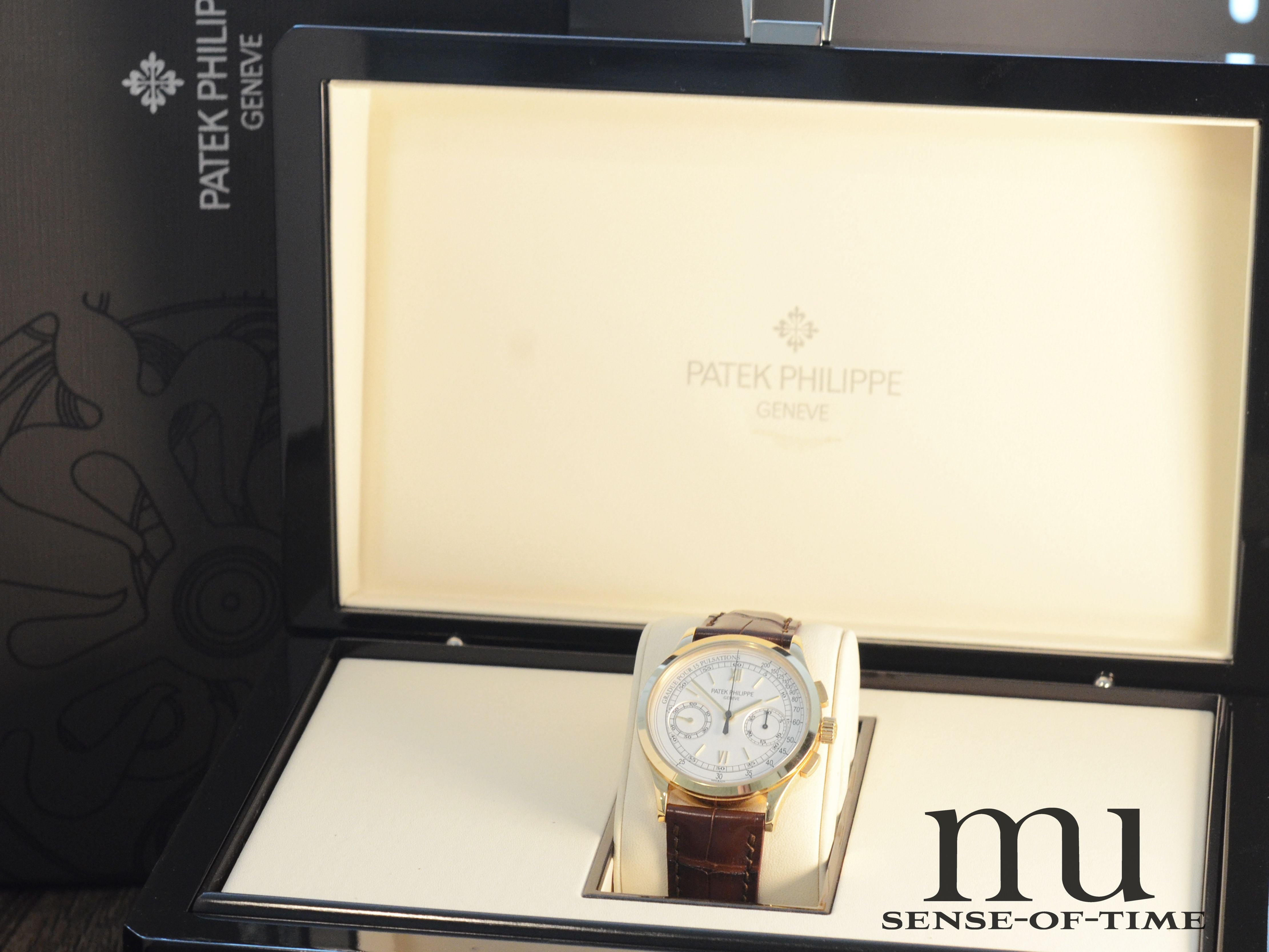 Patek Philippe Chronograph 18kt Gelbgold, Ref.: 5170J