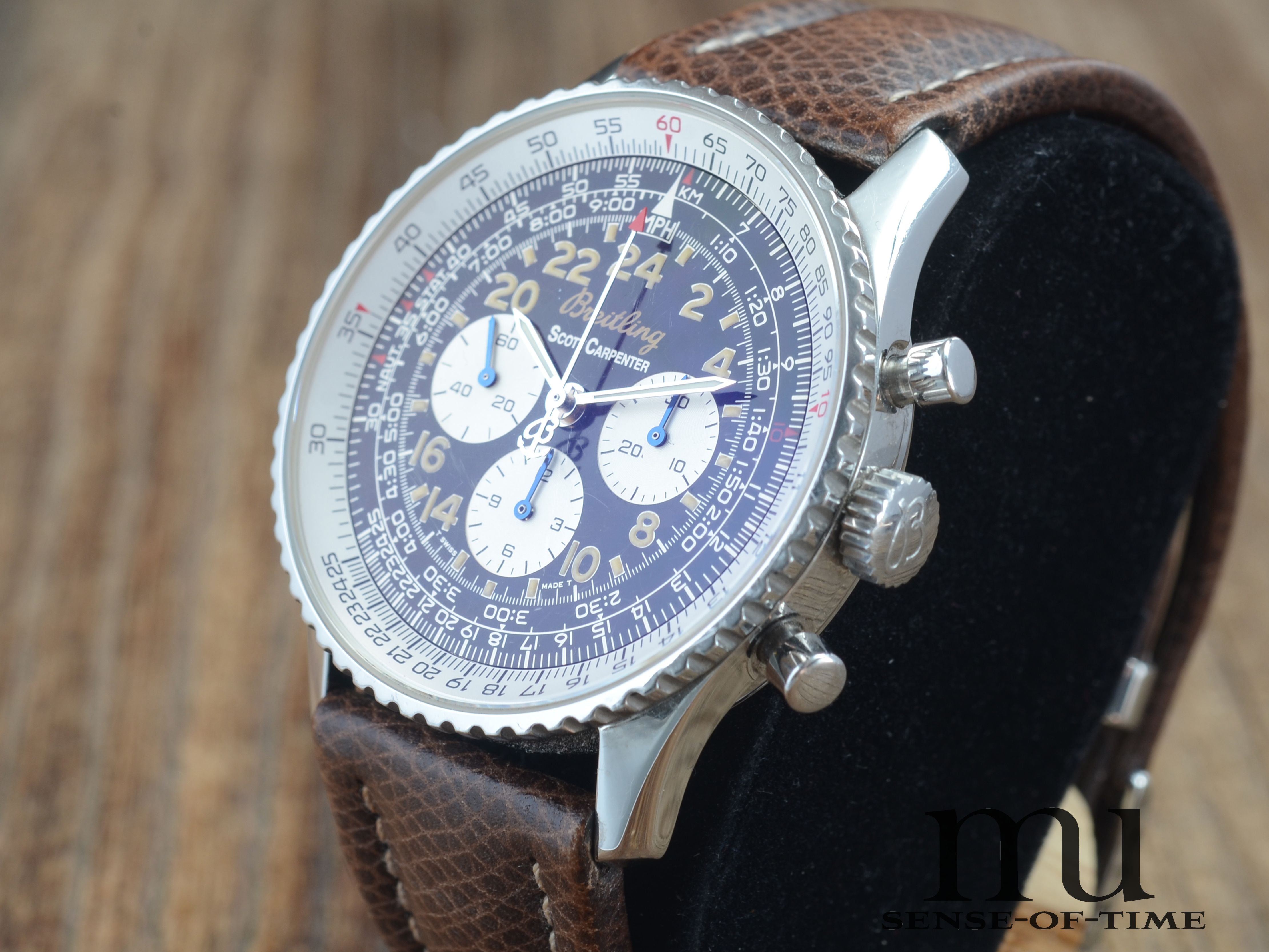 Breitling Navitimer Cosmonaute Scott Carpenter Space Limited Edition Tritium