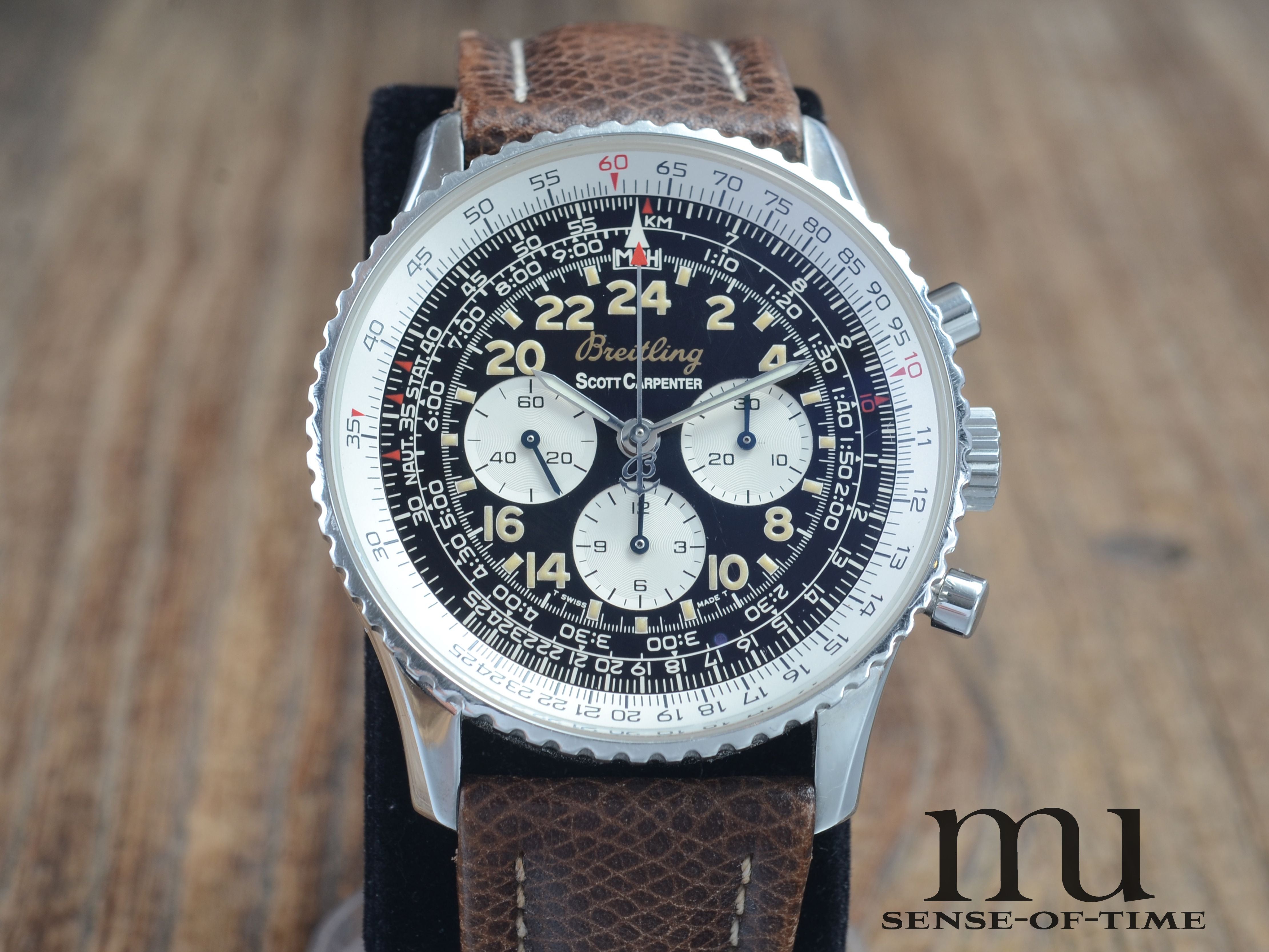 Breitling Navitimer Cosmonaute Scott Carpenter Space Limited Edition Tritium