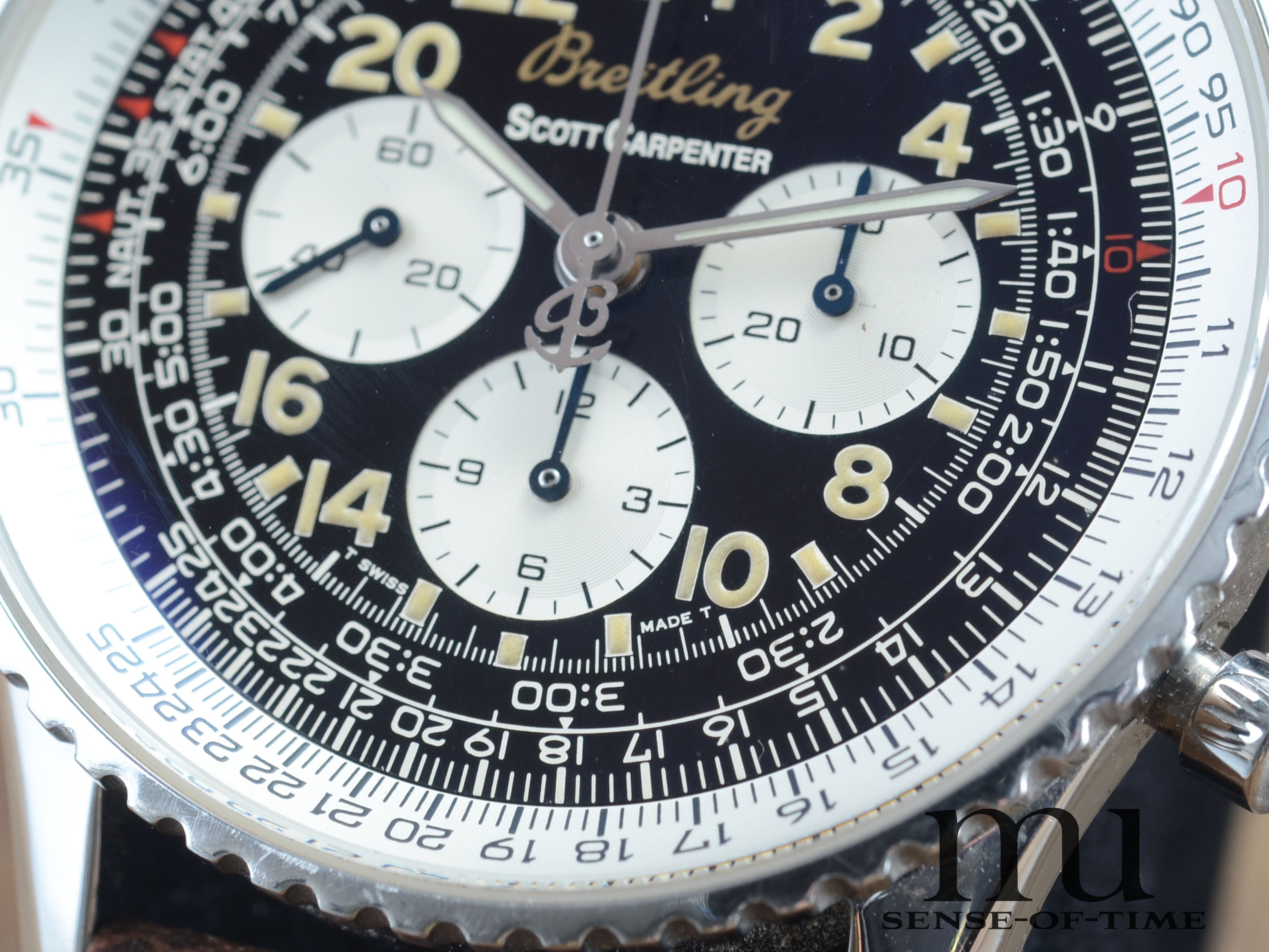 Breitling Navitimer Cosmonaute Scott Carpenter Space Limited Edition Tritium