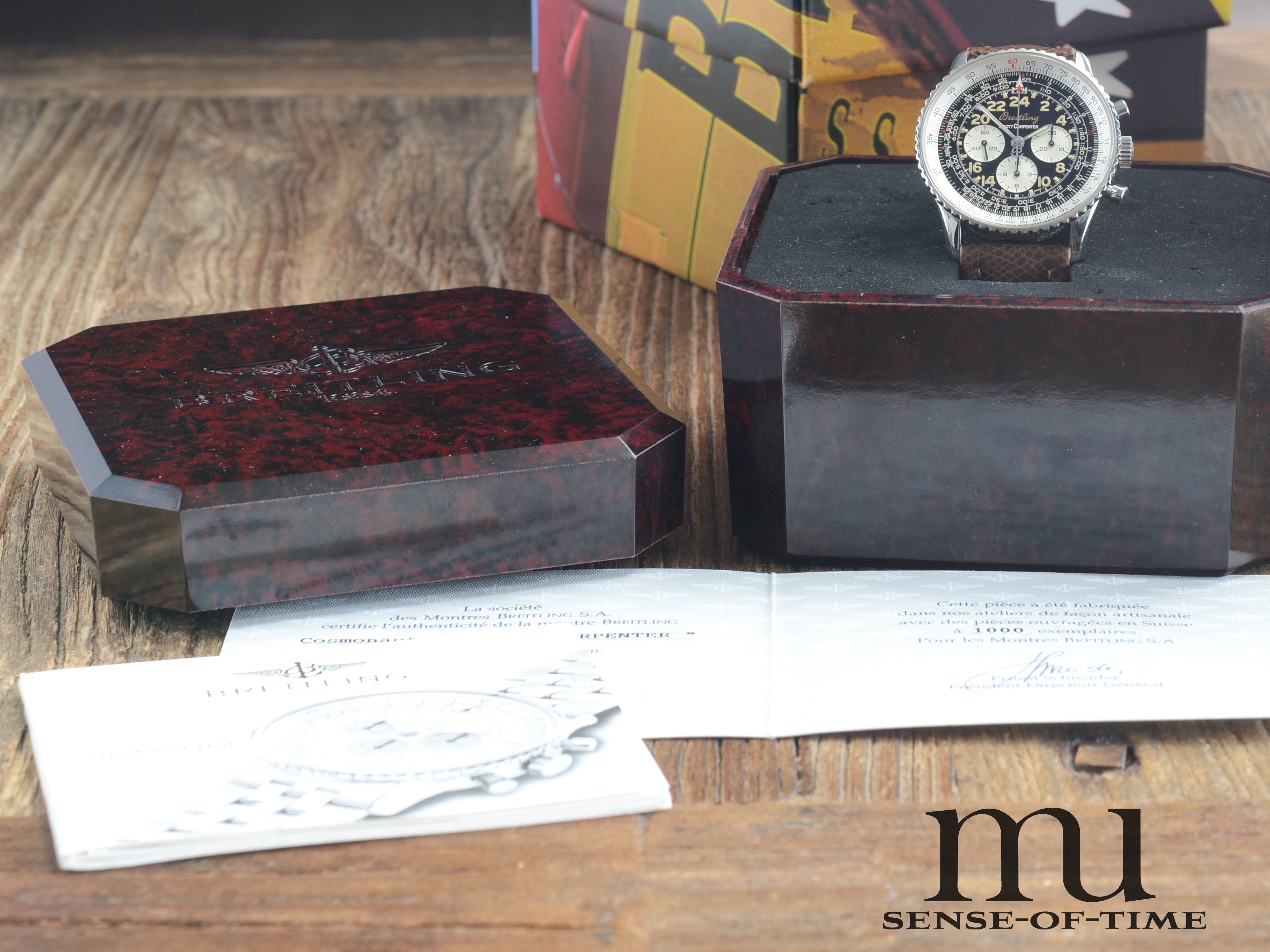 Breitling Navitimer Cosmonaute Scott Carpenter Space Limited Edition Tritium