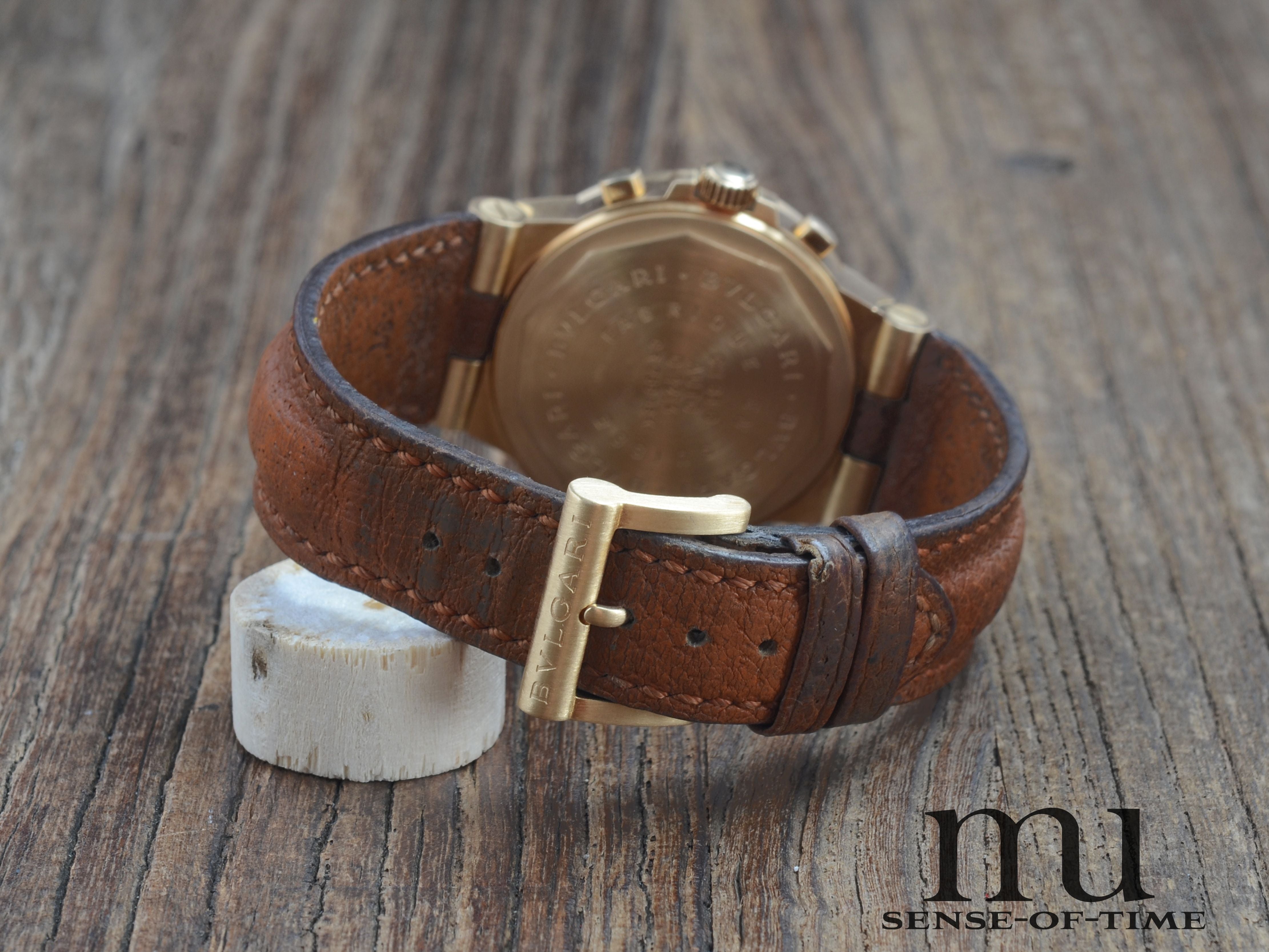 Bulgari Diagono Automatik Chronograph 18kt Gold, Ref.: CH 35G