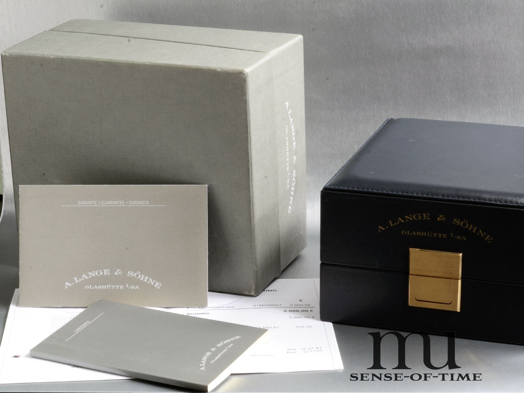 Lange & Söhne Langematik Sax-o-mat 18kt Gold, Ref. 358.021