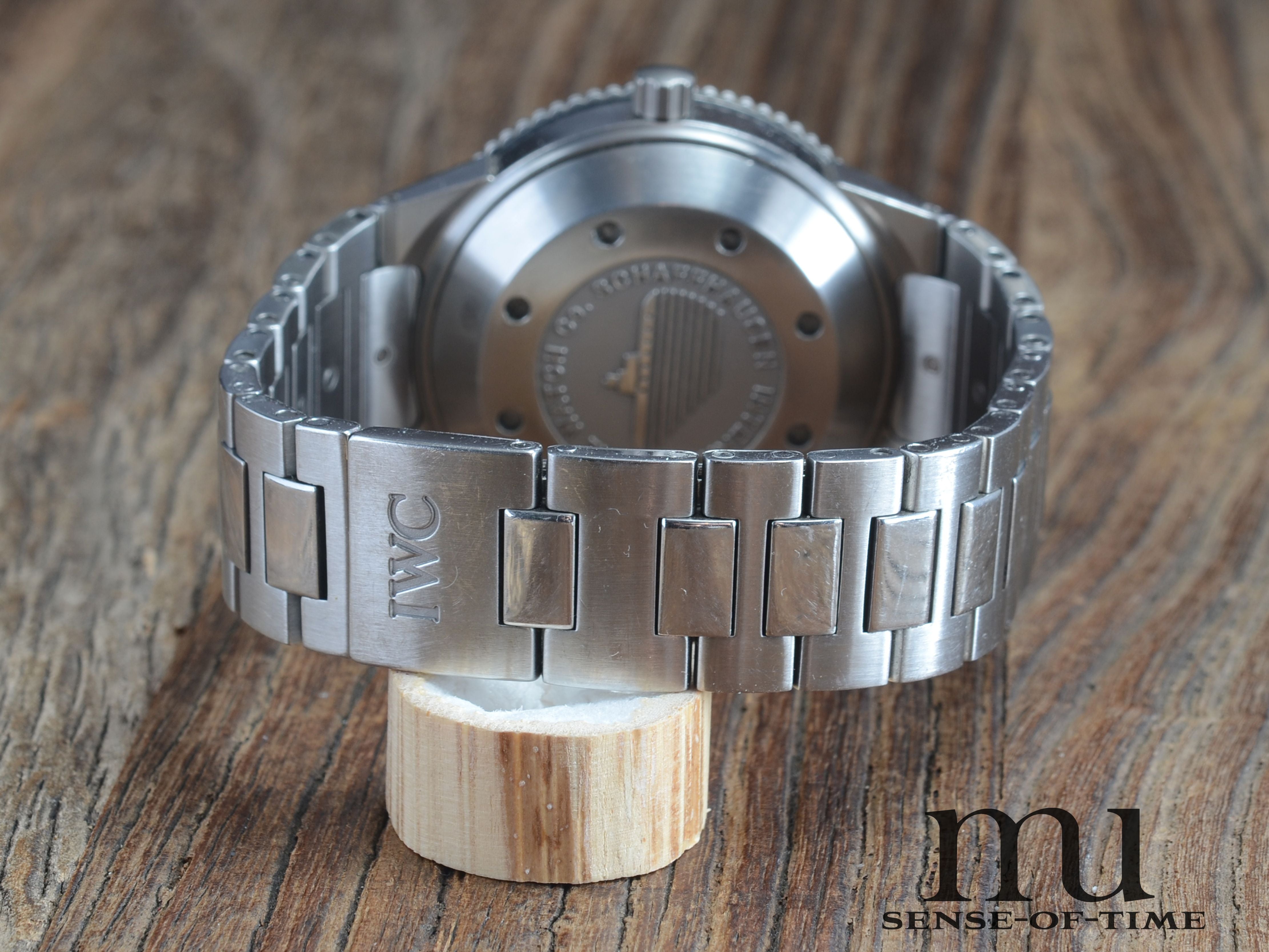 IWC GST Aquatimer 2000 Automatik Stahl Tritium Bezel, Dial & Hands