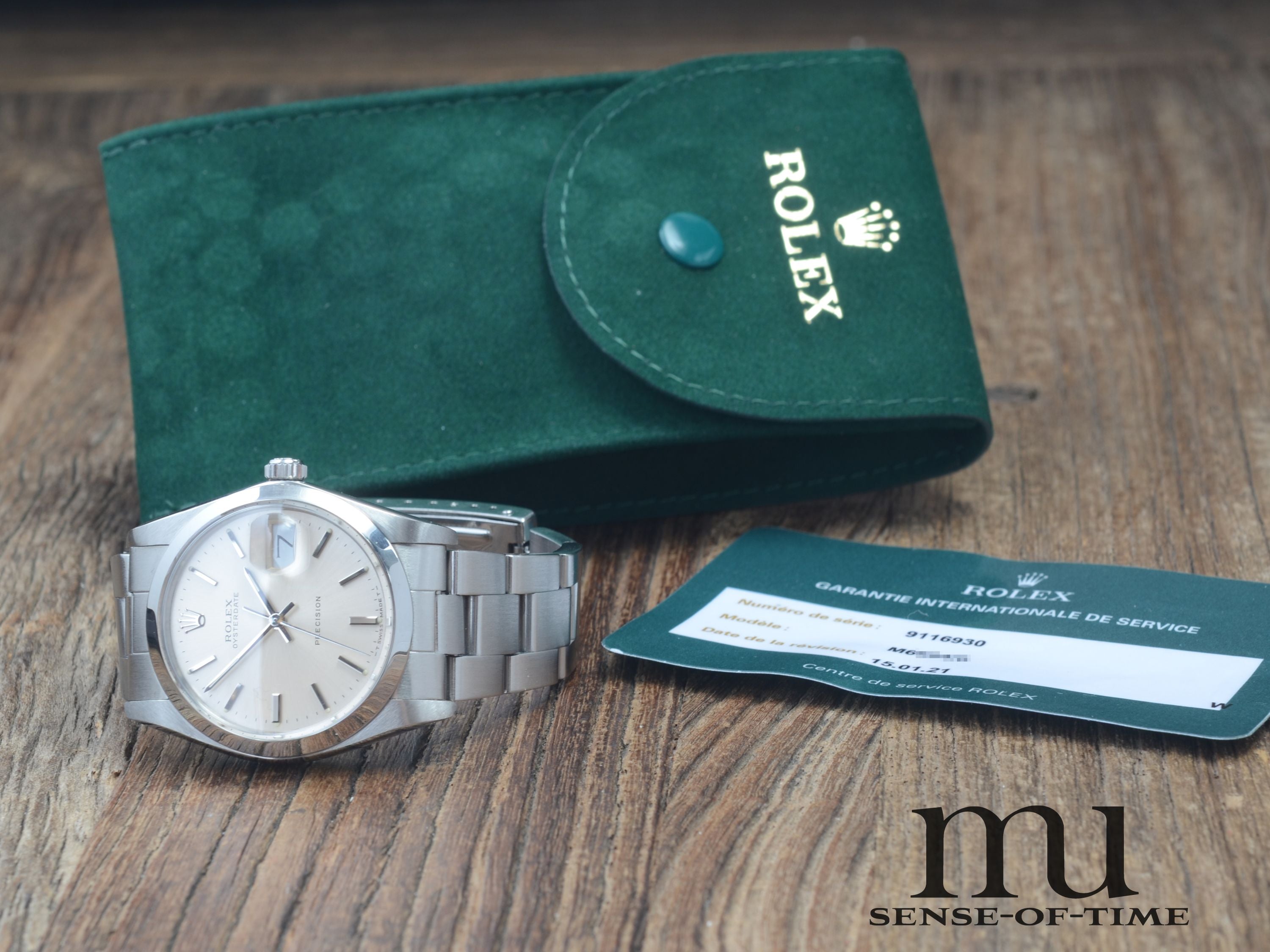 Rolex Oyster Date 34mm Tritium, Exceptional Condition, Ref.: 6694