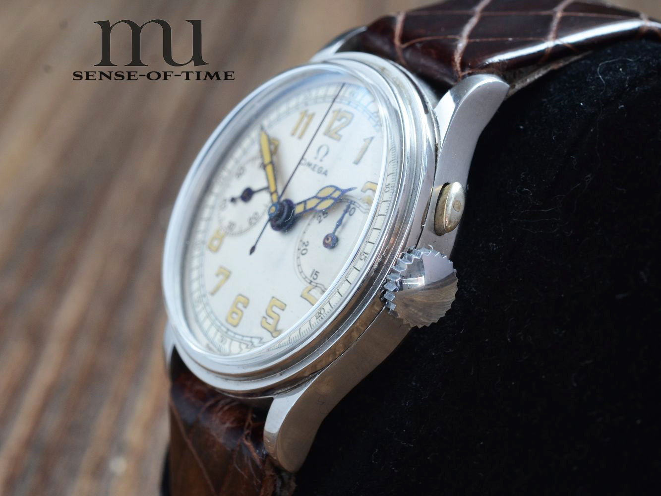 Omega Vintage Mono-Pusher Chronograph Cal. 28.9 Lemania 13H