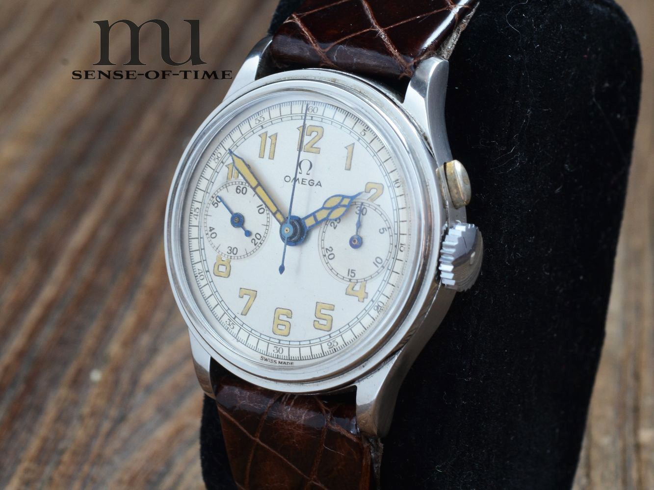 Omega Vintage Mono-Pusher Chronograph Cal. 28.9 Lemania 13H