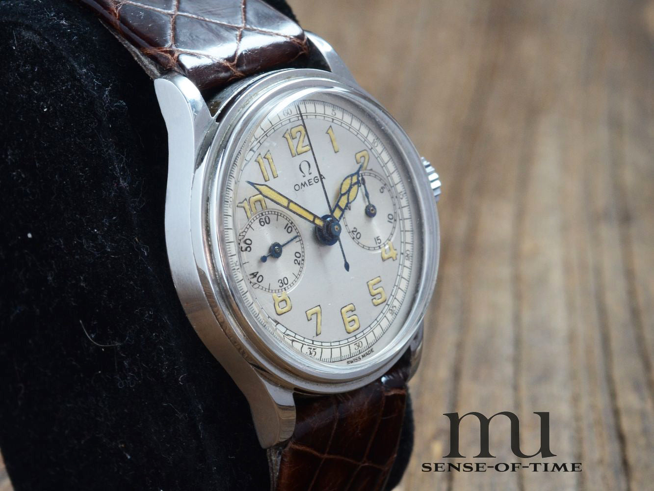 Omega Vintage Mono-Pusher Chronograph Cal. 28.9 Lemania 13H