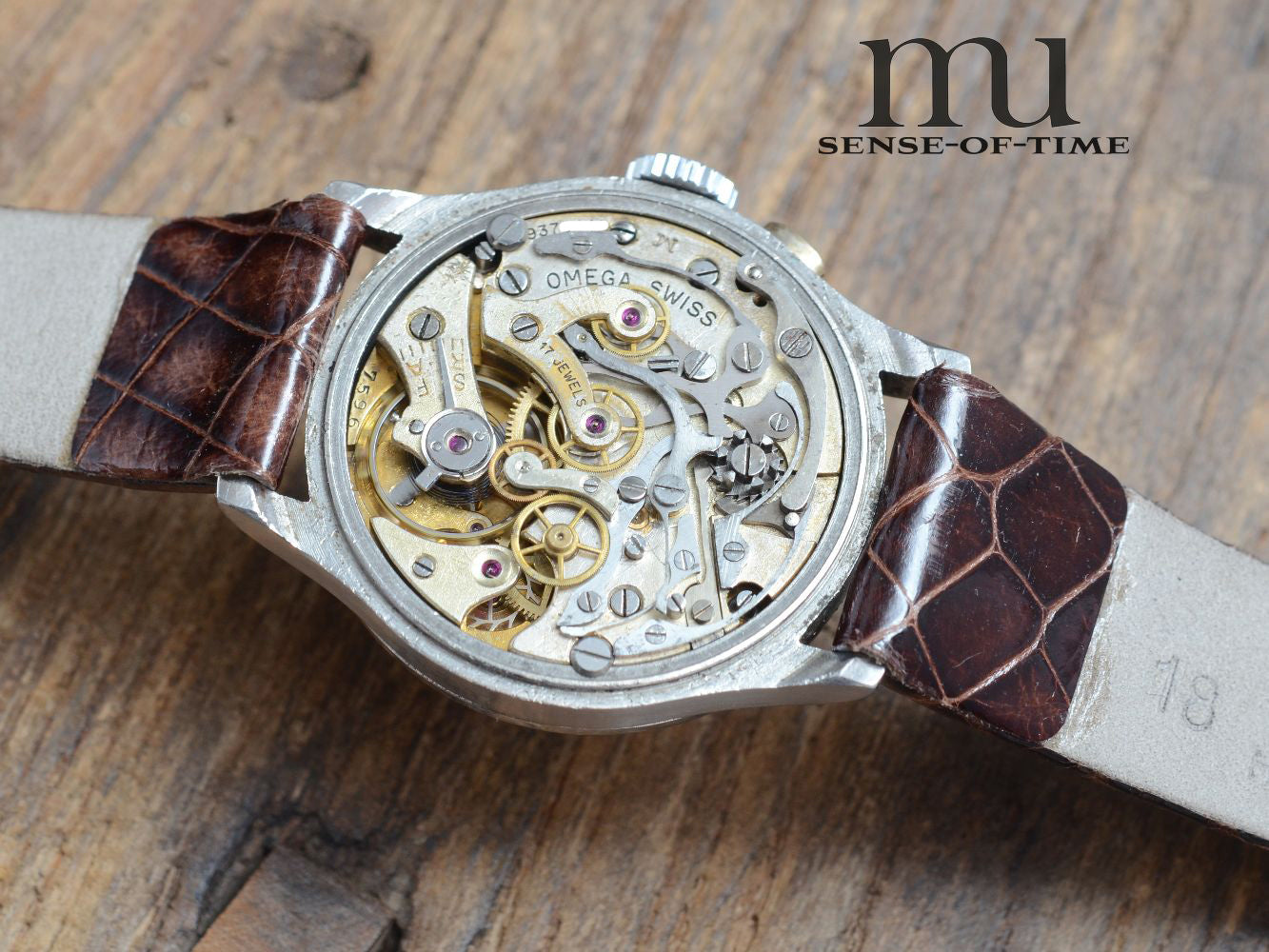 Omega Vintage Mono-Pusher Chronograph Cal. 28.9 Lemania 13H