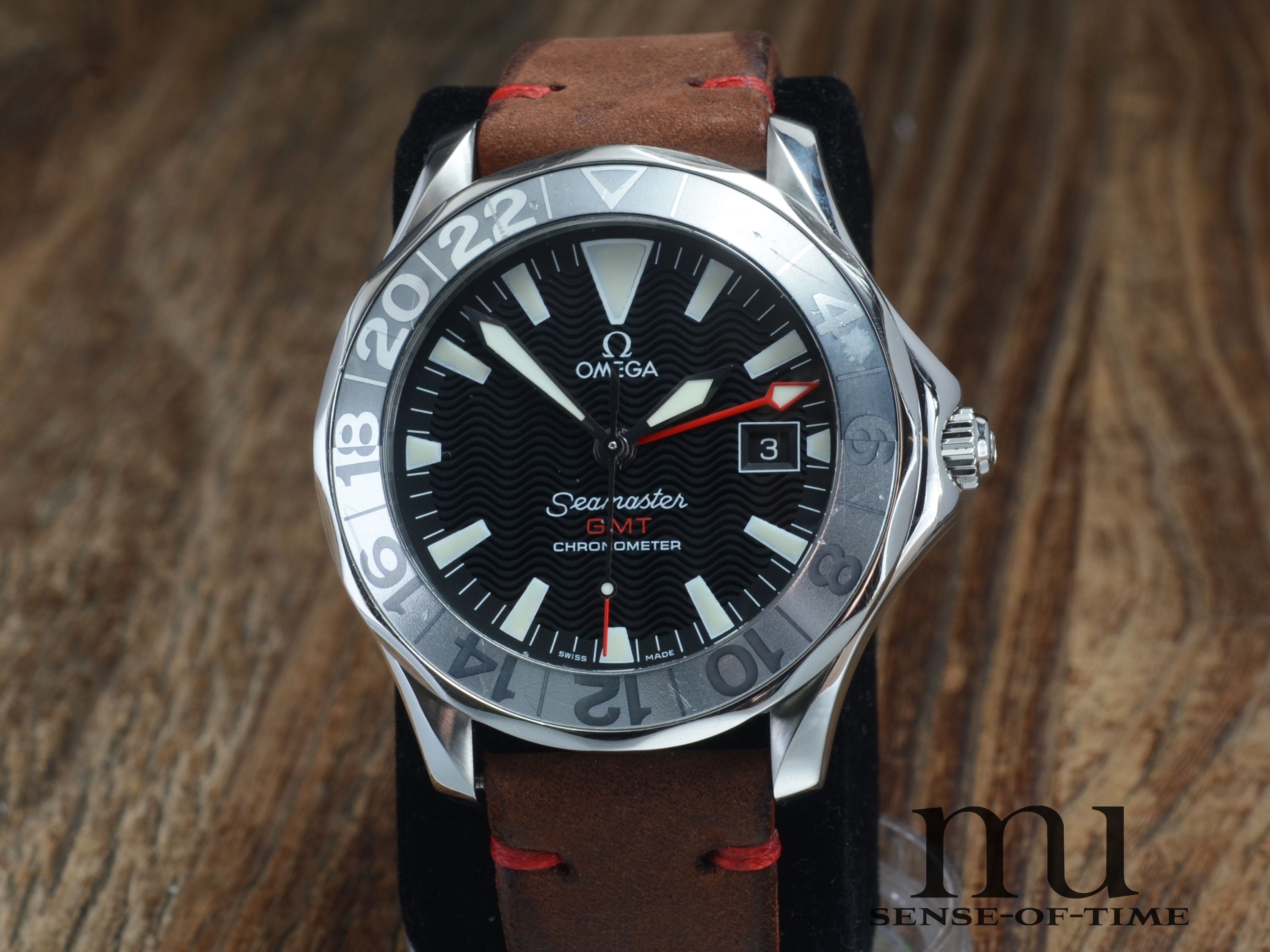 Omega Seamaster Professional GMT, Omega-Service 4/2020 Faded Bezel