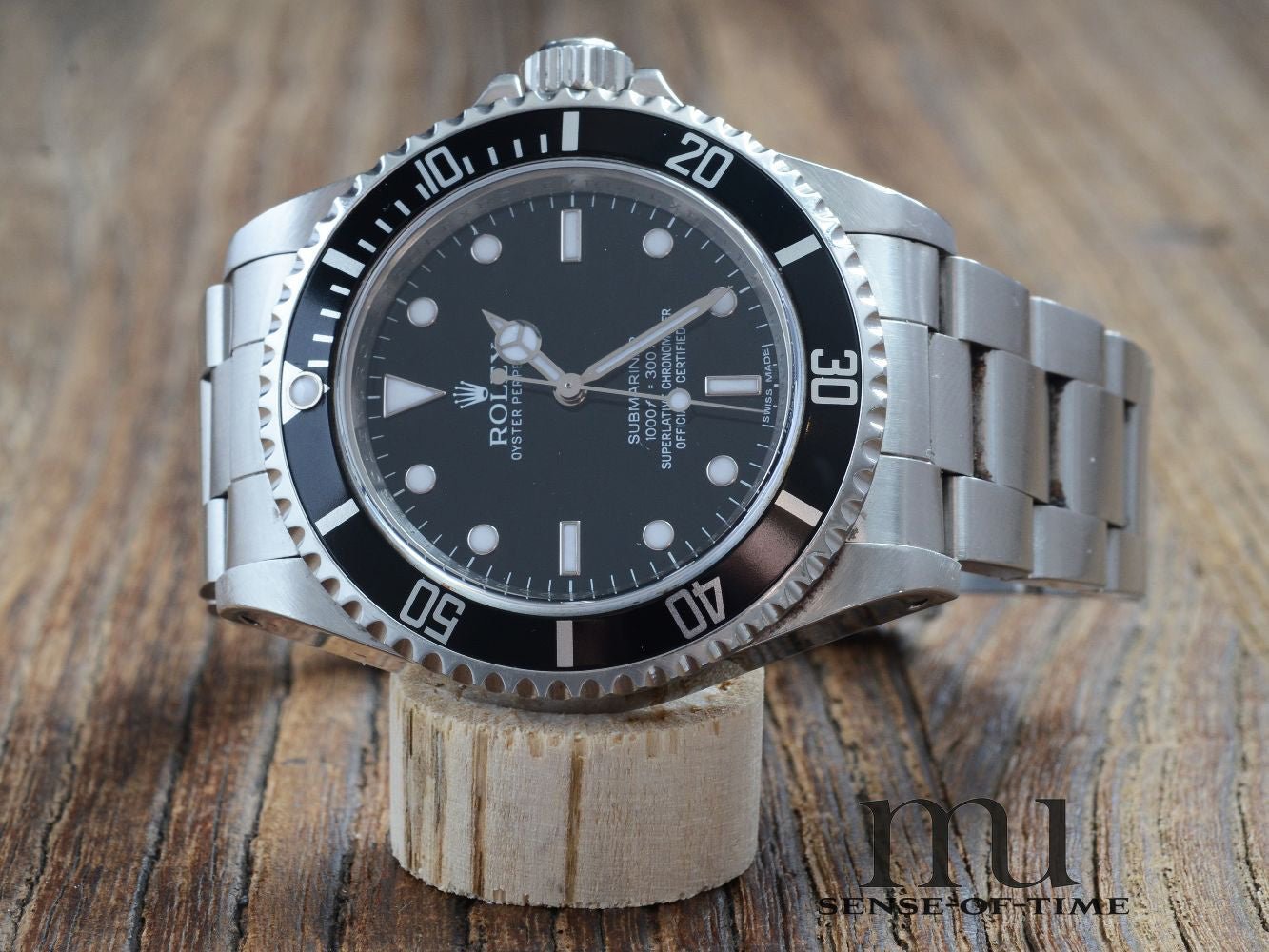 Rolex Submariner 'no date' 14060M, Rolex Service 5/2017