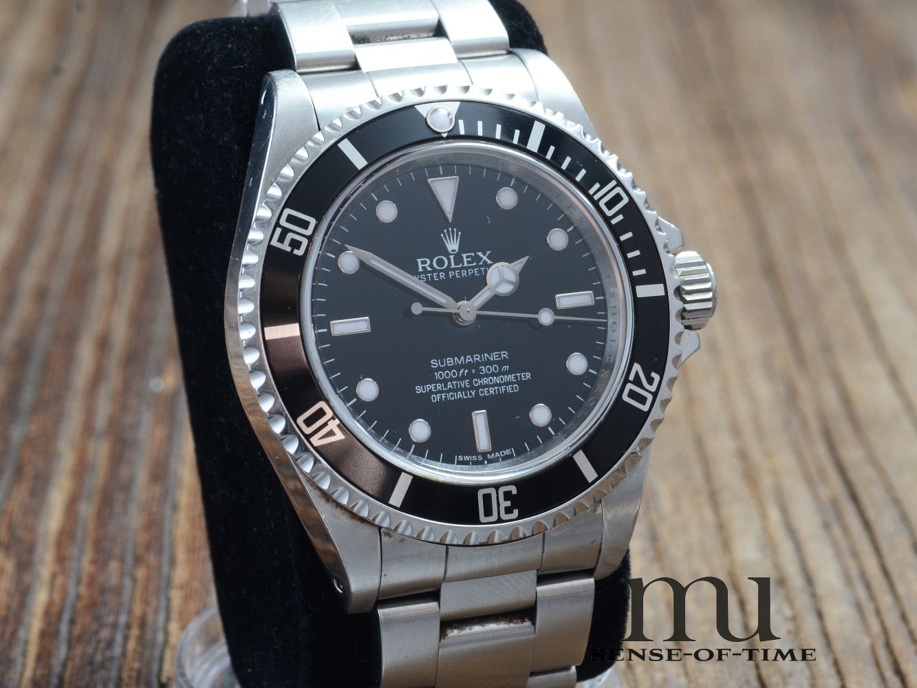 Rolex Submariner 'no date' 14060M, Rolex Service 5/2017