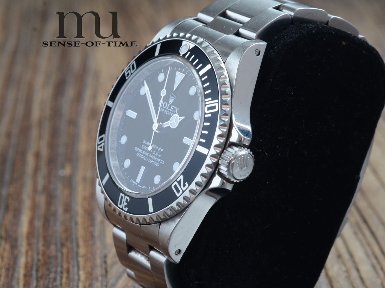 Rolex Submariner 'no date' 14060M, Rolex Service 5/2017