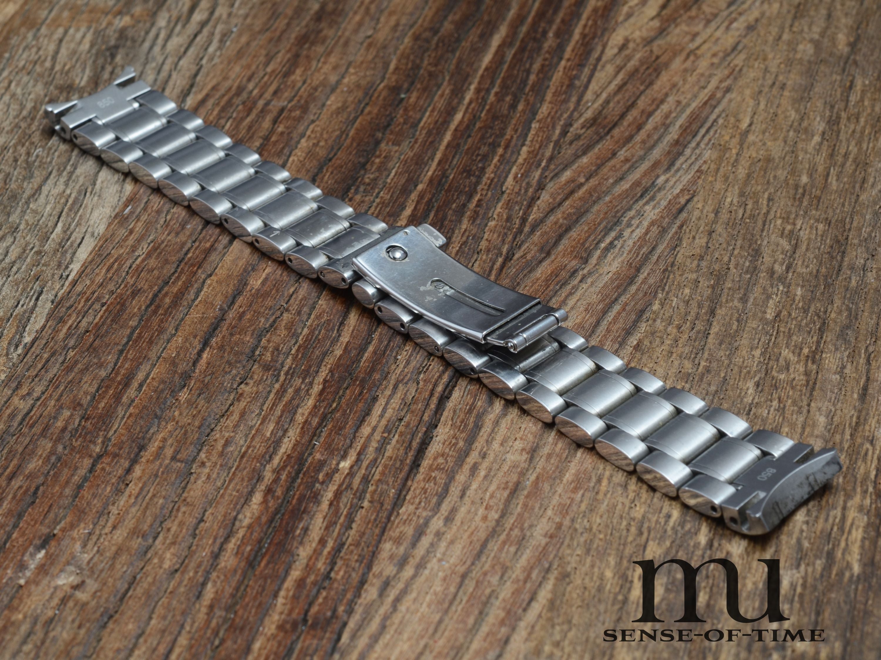 Zubehör: Omega Speedmaster Stahlband Bracelet 18mm 1563/850