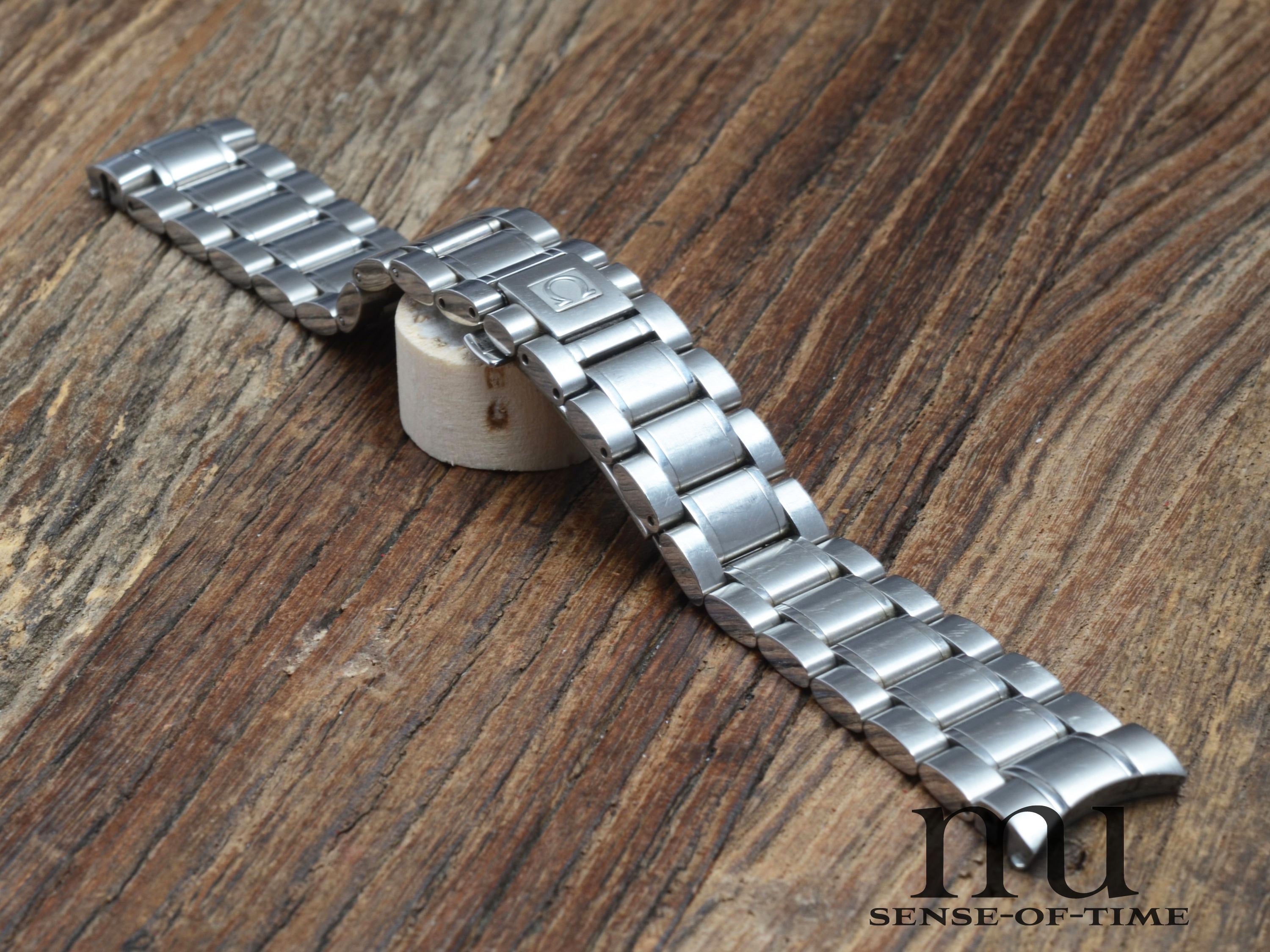 Zubehör: Omega Speedmaster Stahlband Bracelet 18mm 1563/850