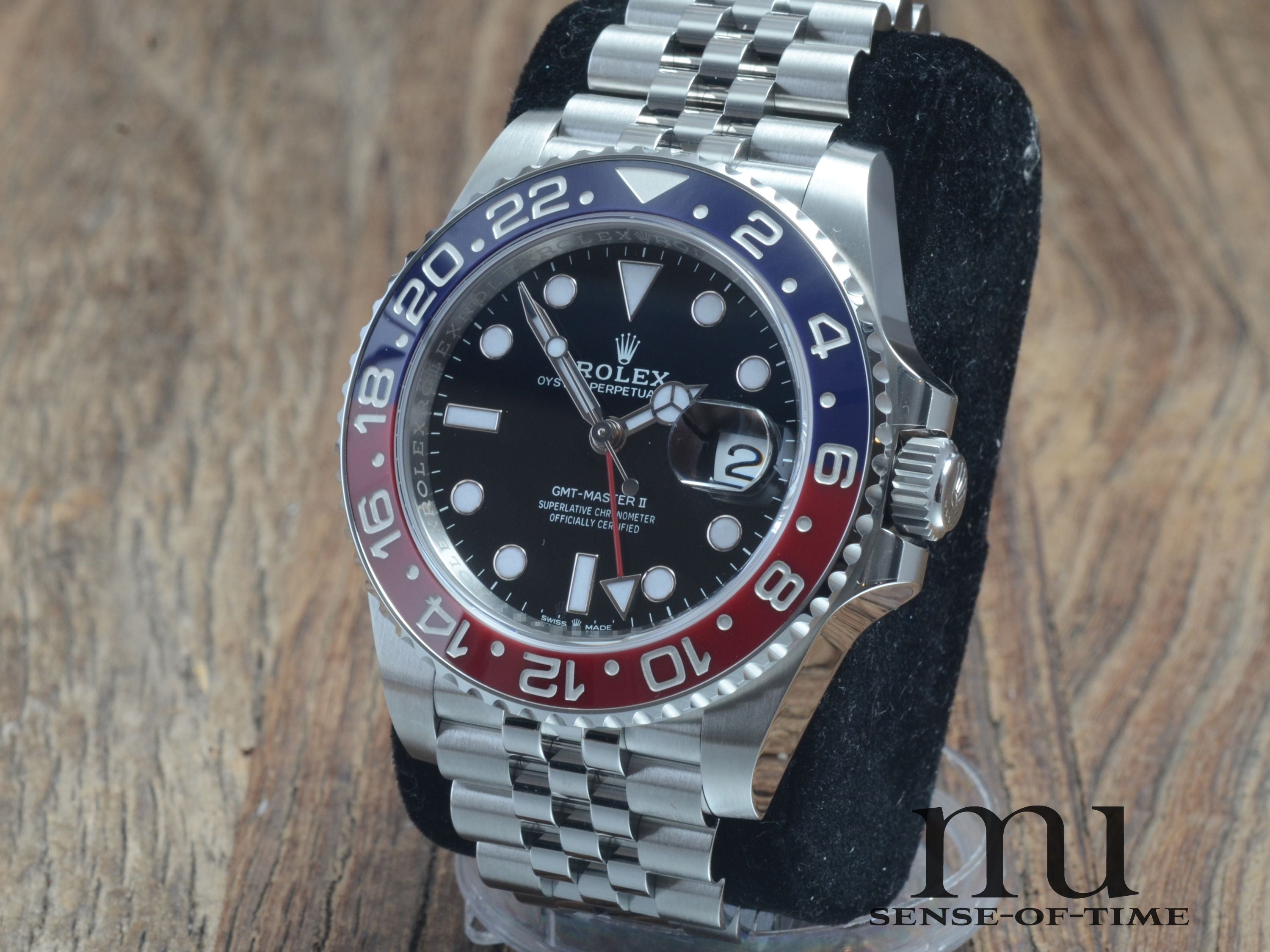 Rolex GMT Master II, Ref. 126710BLRO Pepsi, neu