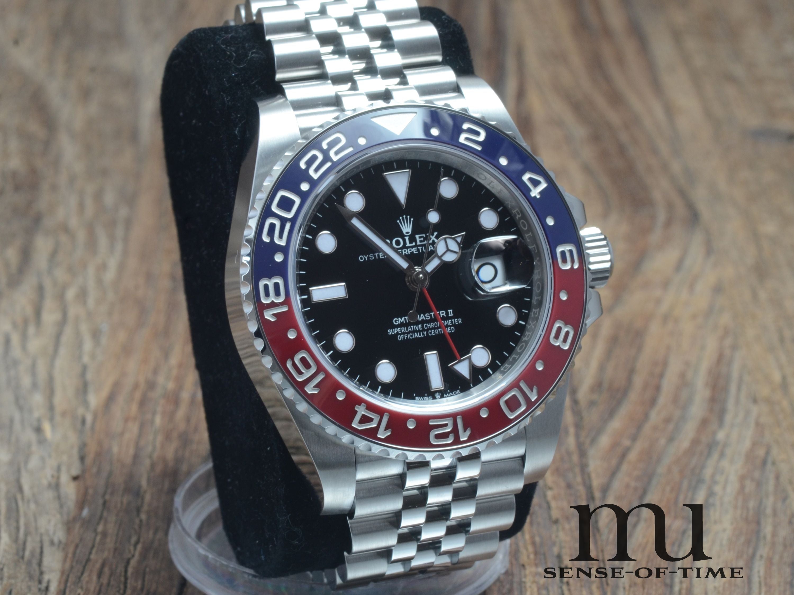 Rolex GMT Master II, Ref. 126710BLRO Pepsi, neu