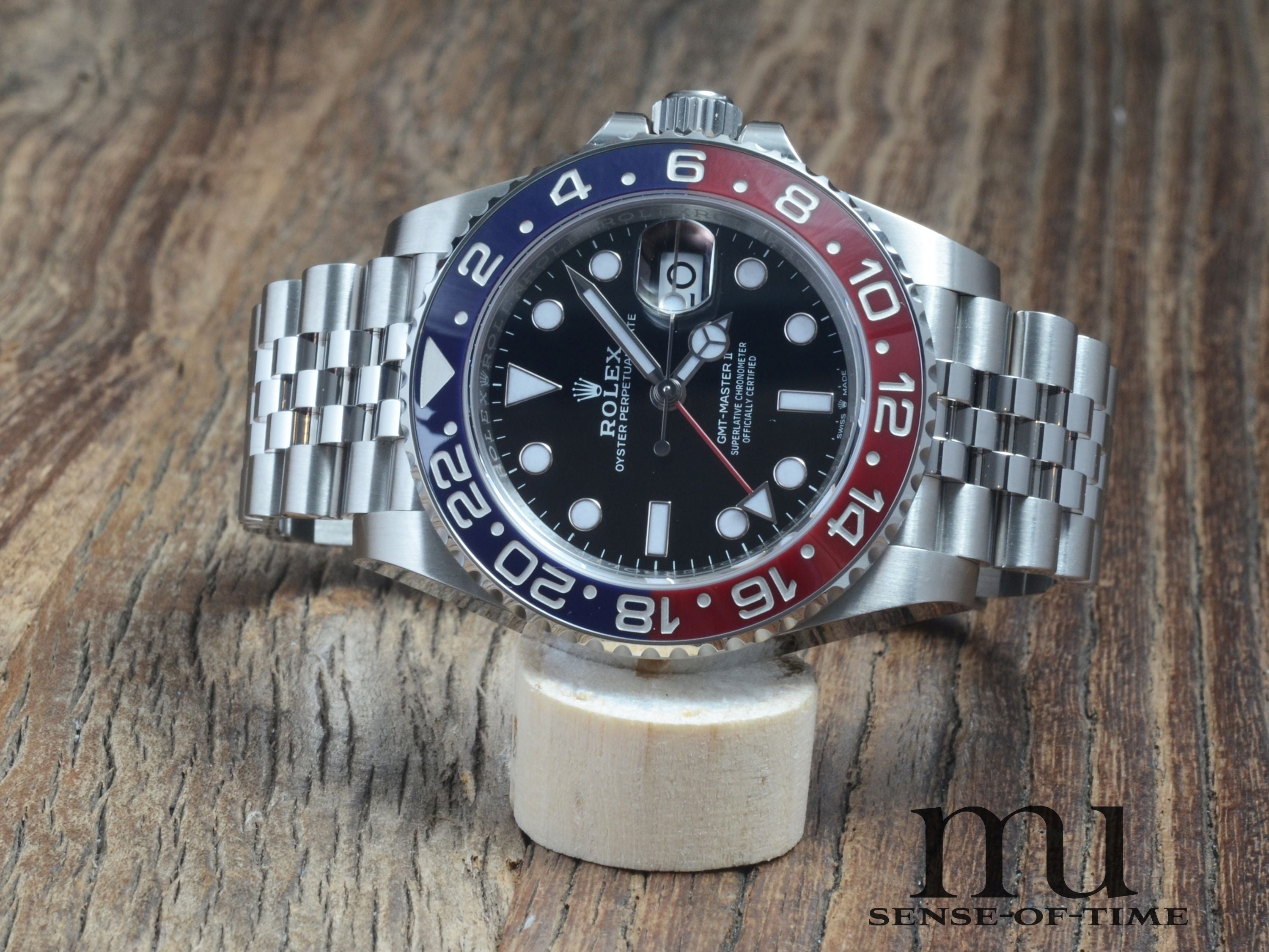 Rolex GMT Master II, Ref. 126710BLRO Pepsi, neu