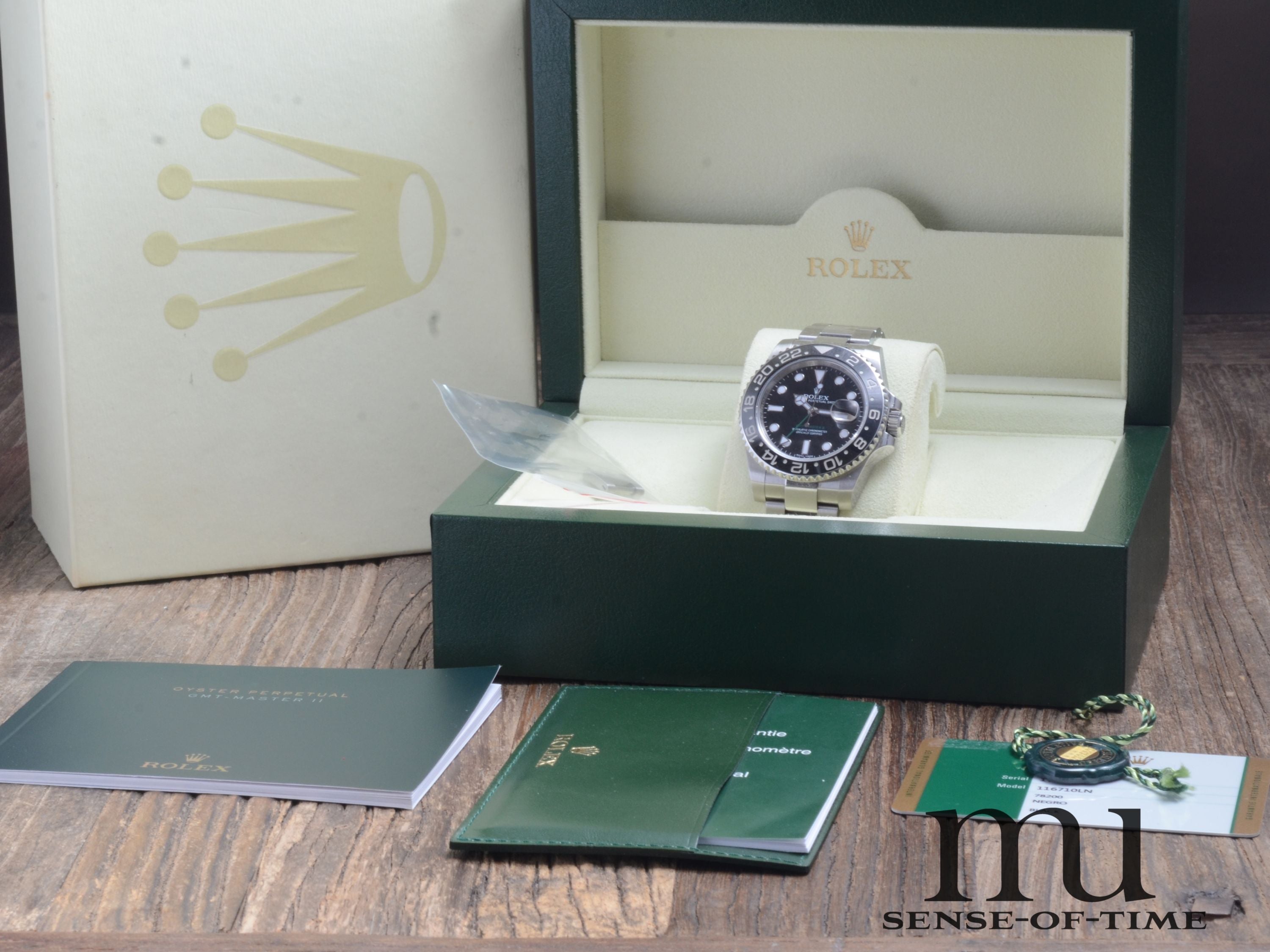 Rolex GMT Master II, Ref. 116710LN