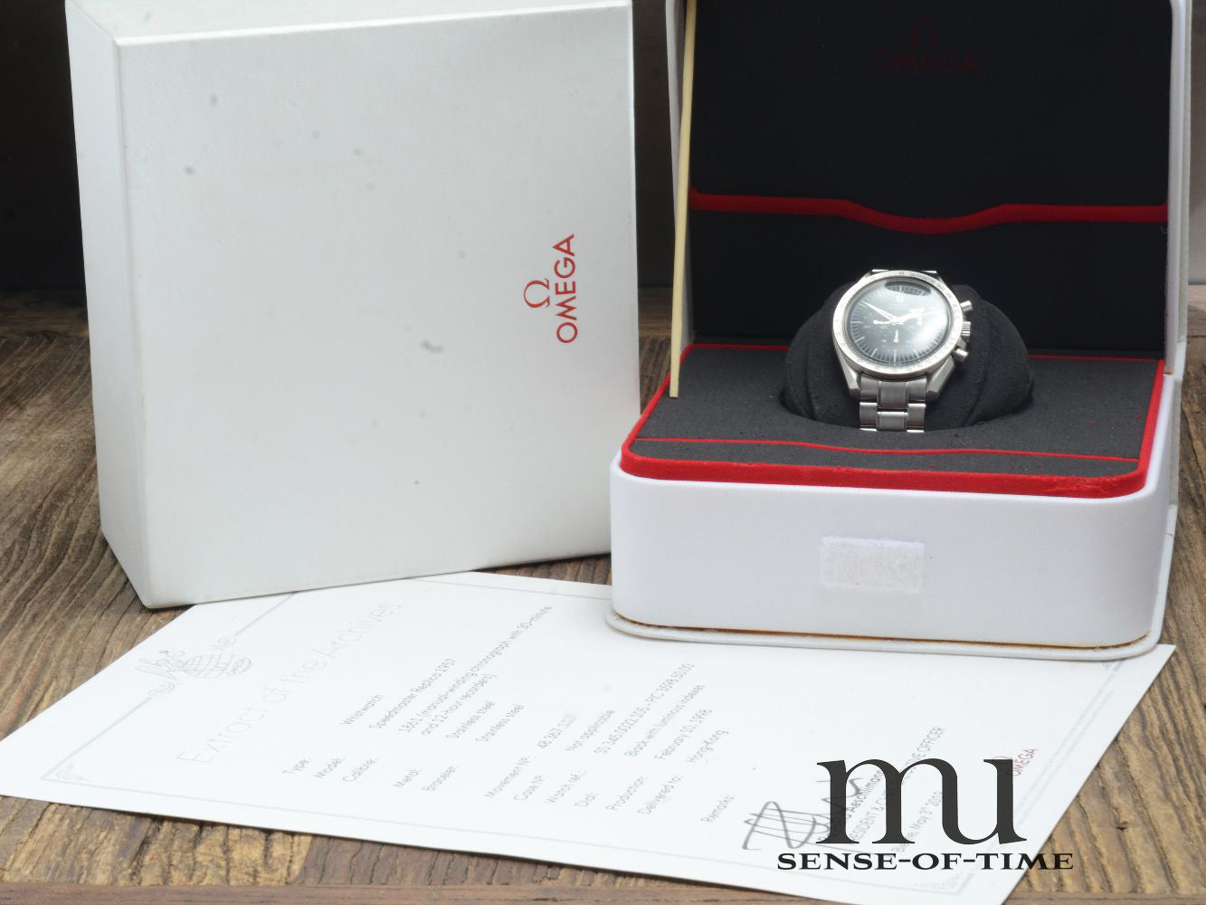 Omega Speedmaster Broad Arrow from Mission Collection