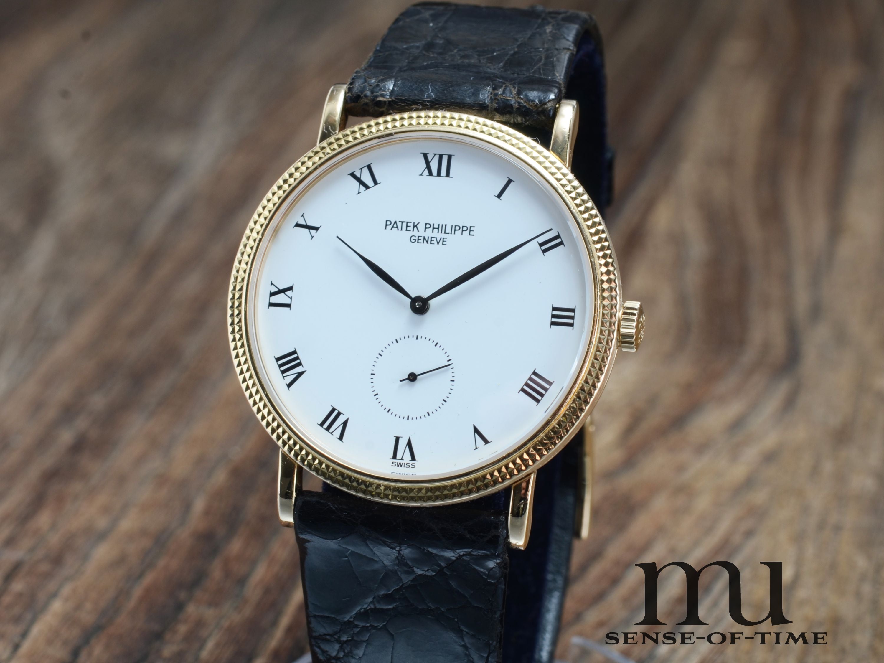 Patek Philippe Calatrava 18kt Gelbgold, Ref.: 3919J