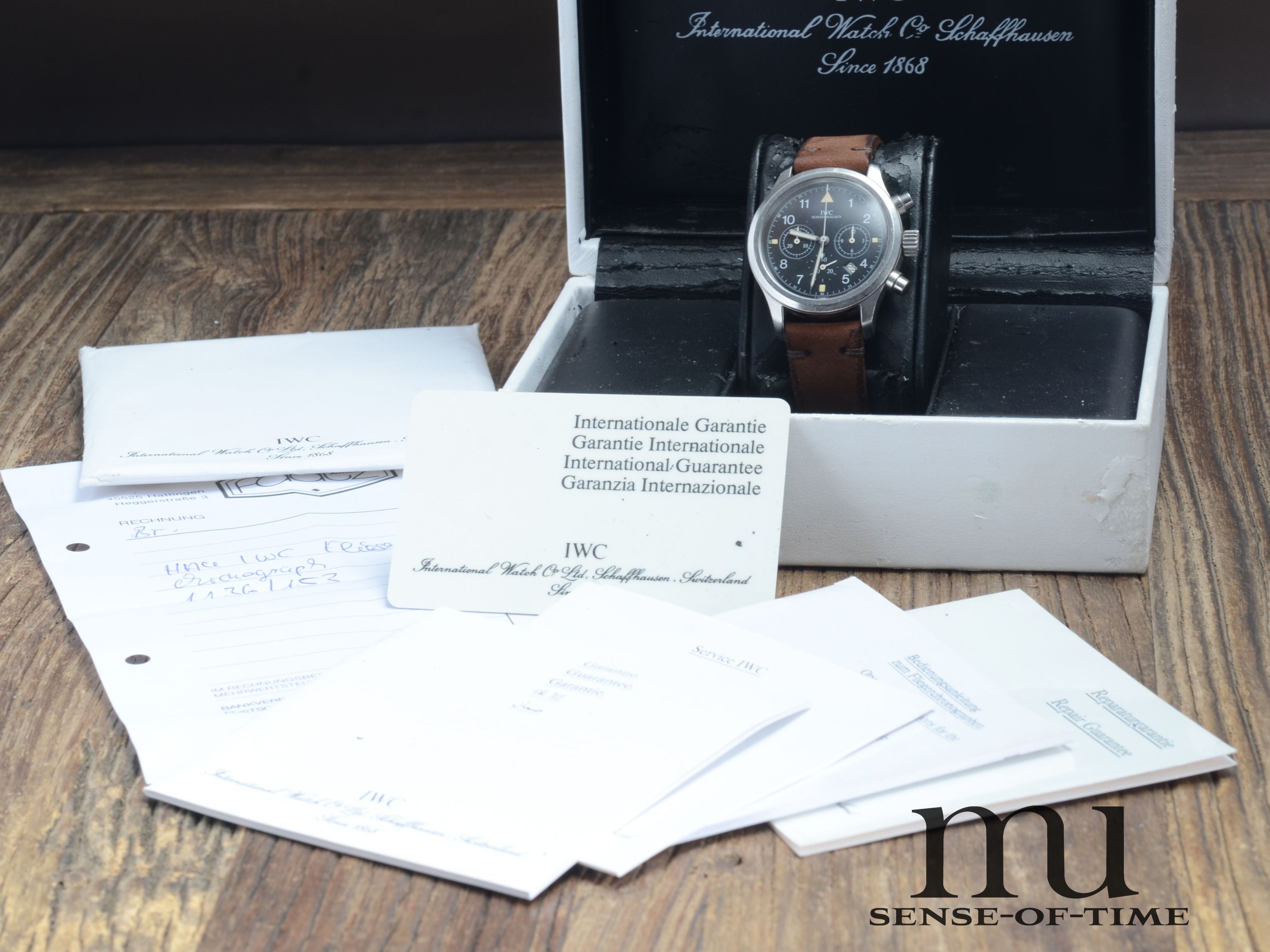 IWC Flieger-Chronograph Tritium Pilot's Watch, IW3741