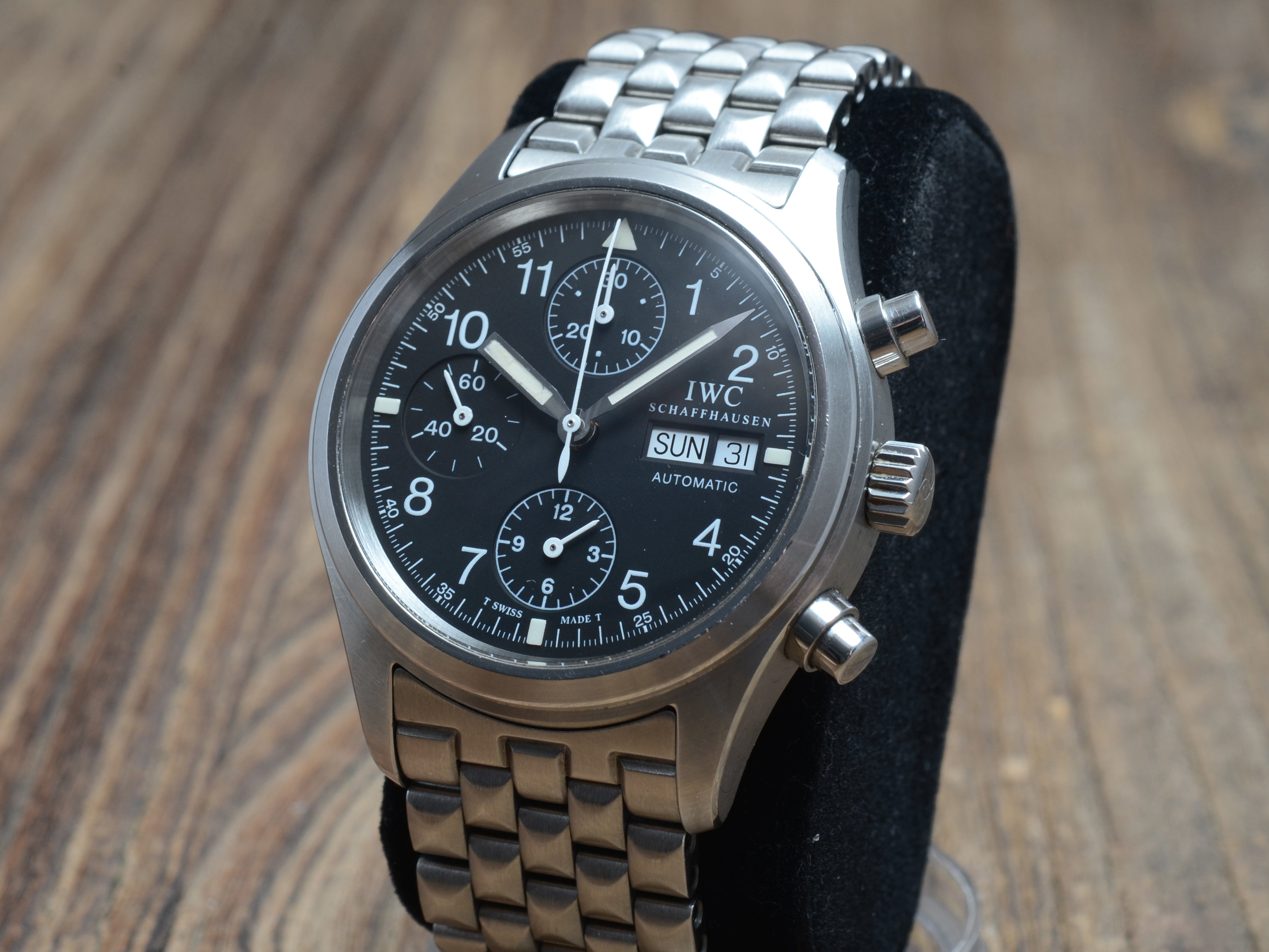 IWC Pilot Flieger-Chronograph, Tritium, IW3706