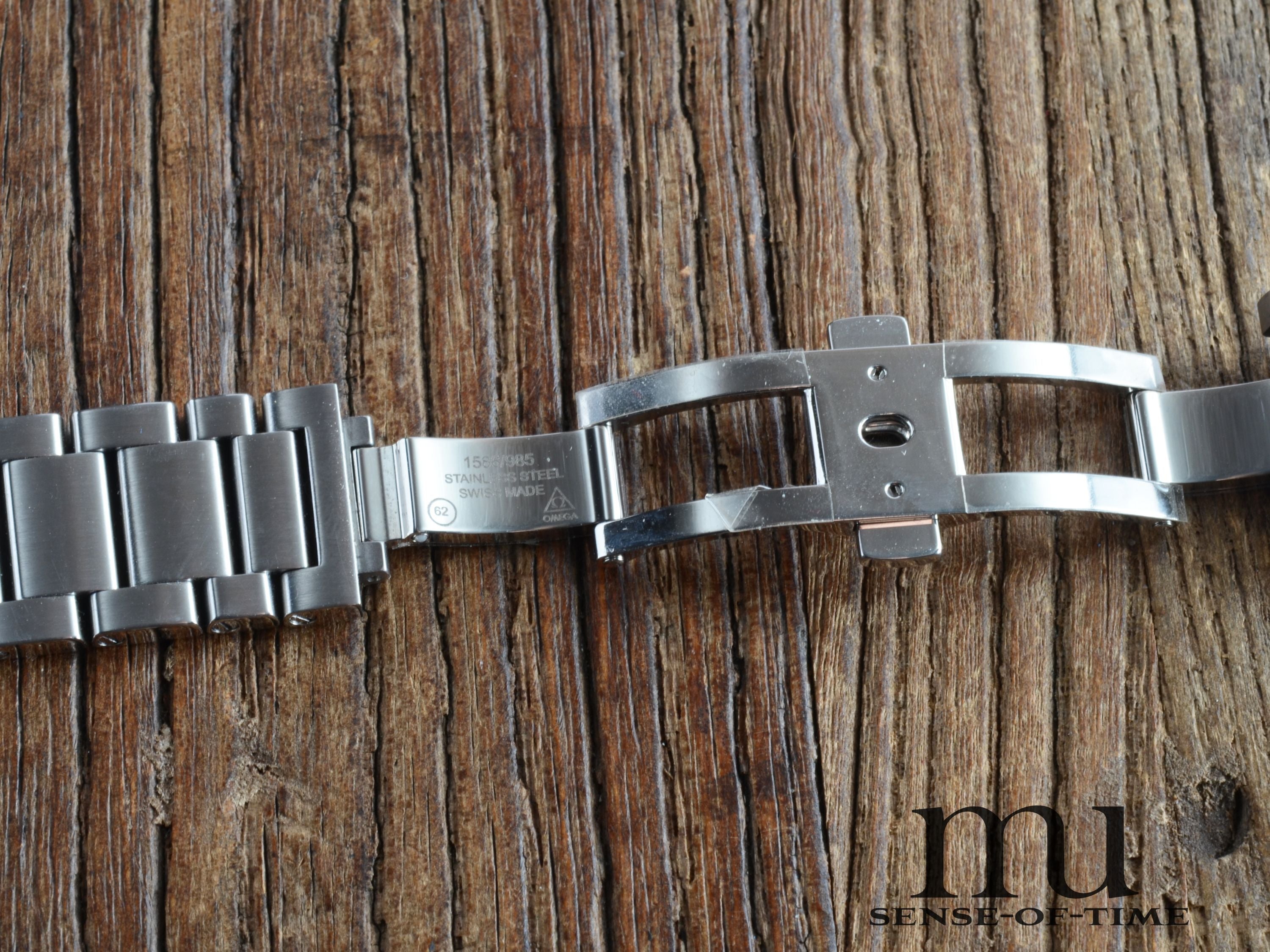 Zubehör: Omega Seamaster Aqua Terra Stahlband Bracelet 20mm 1586/985