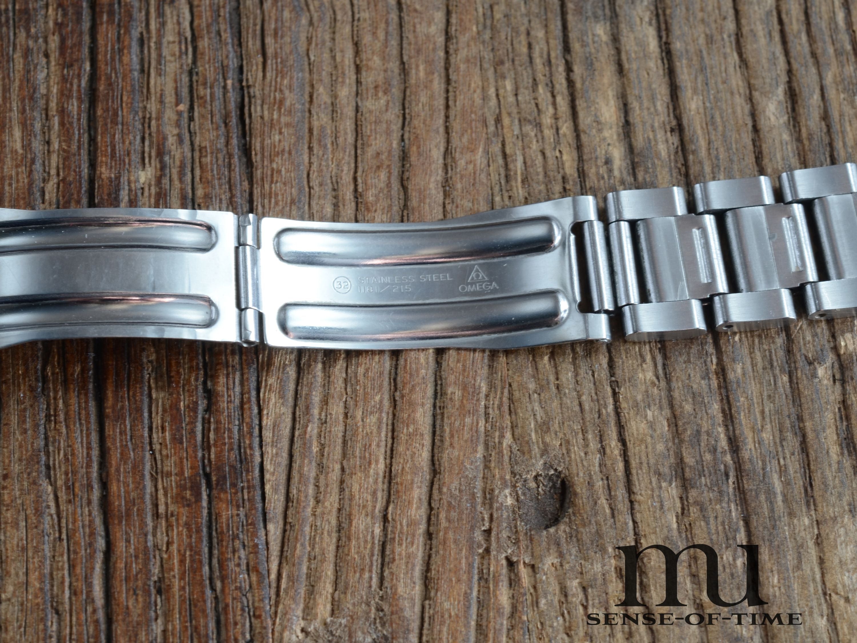 Zubehör: Omega Seamaster Stahlband Bracelet 20mm 1181/215