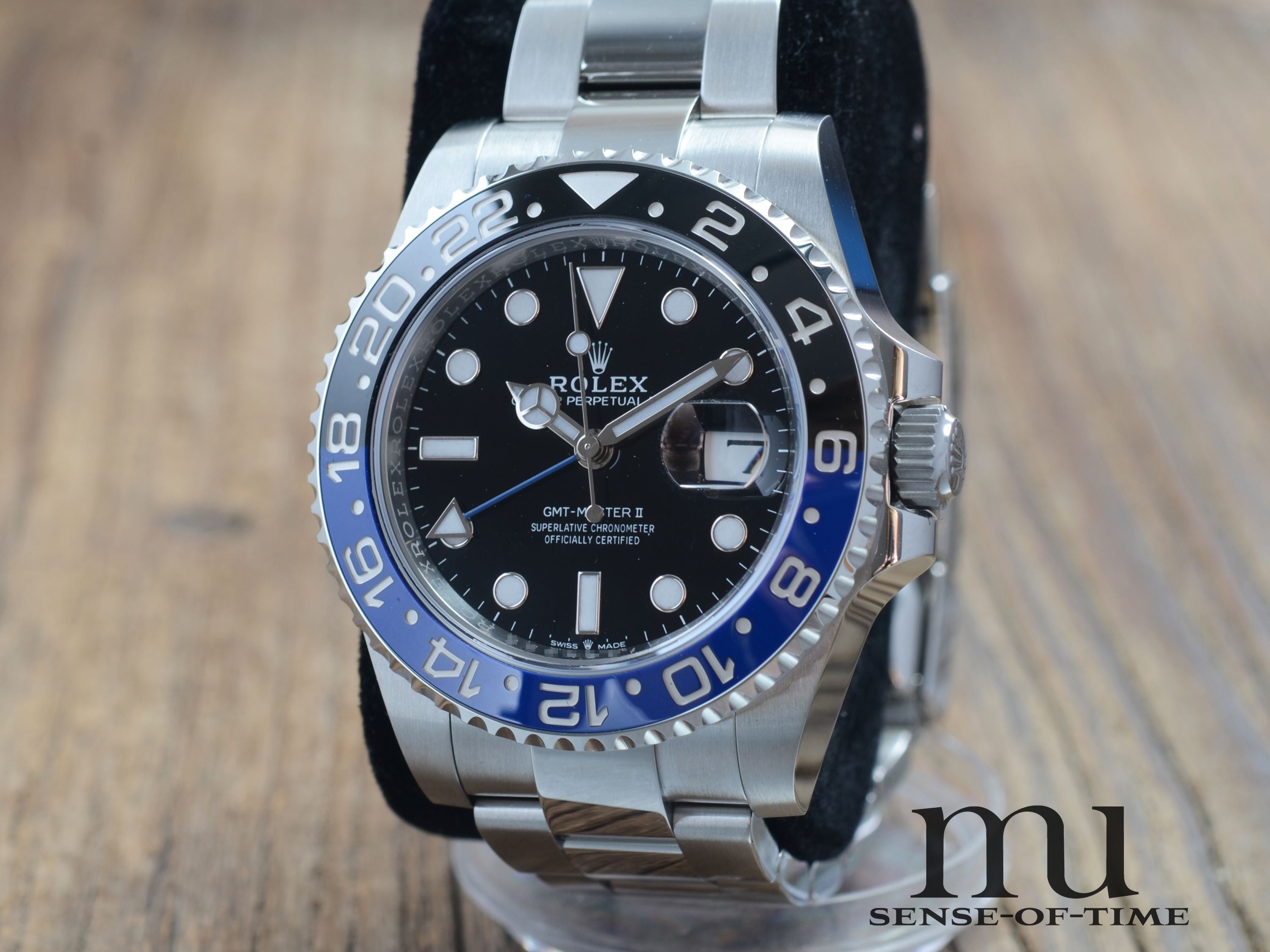 Rolex GMT Master II, Ref. 126710BLNR Batman, neu