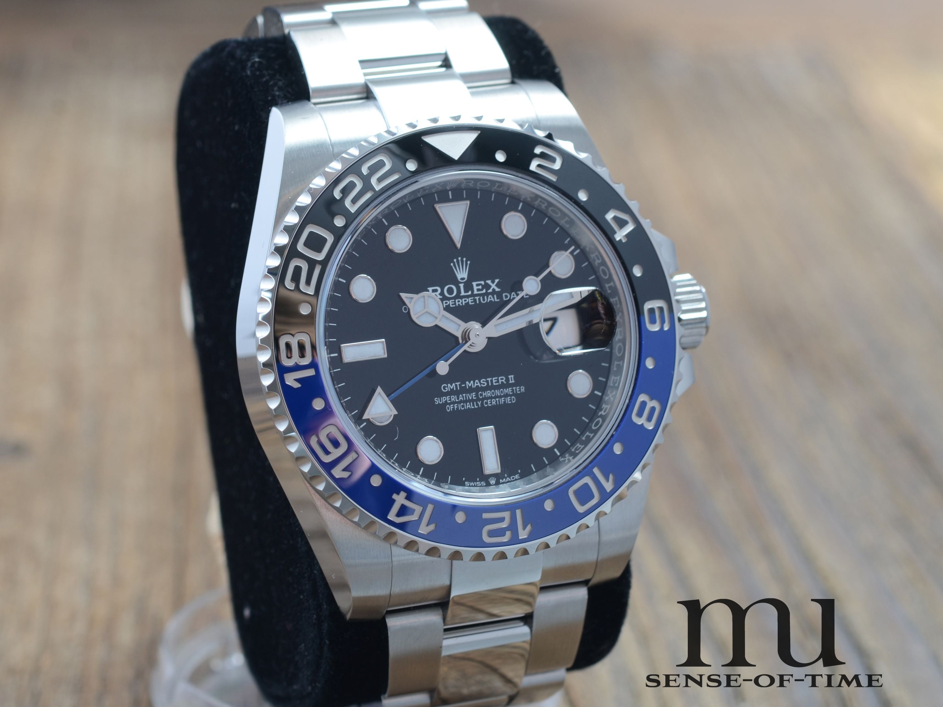 Rolex GMT Master II, Ref. 126710BLNR Batman, neu