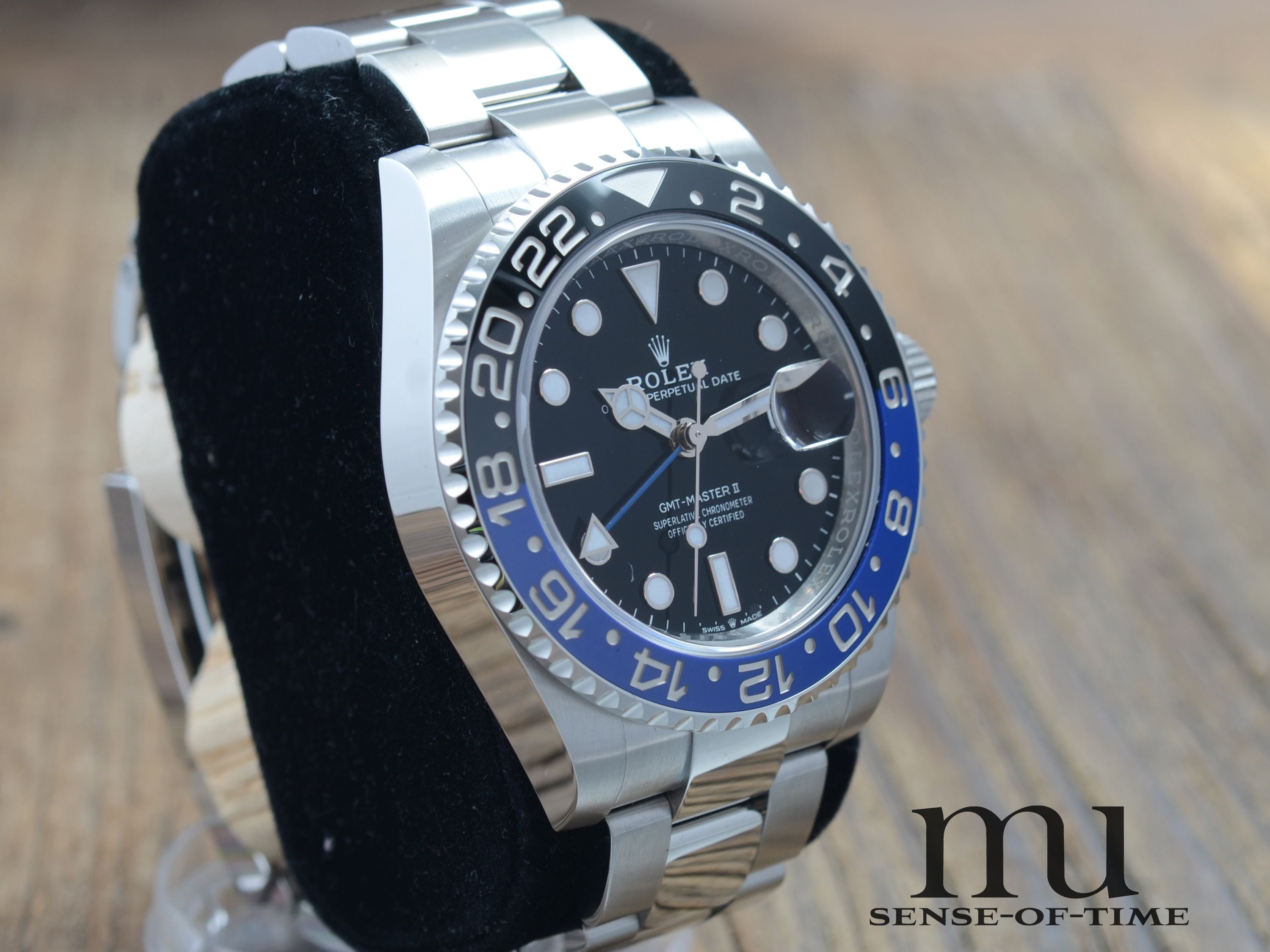 Rolex GMT Master II, Ref. 126710BLNR Batman, neu