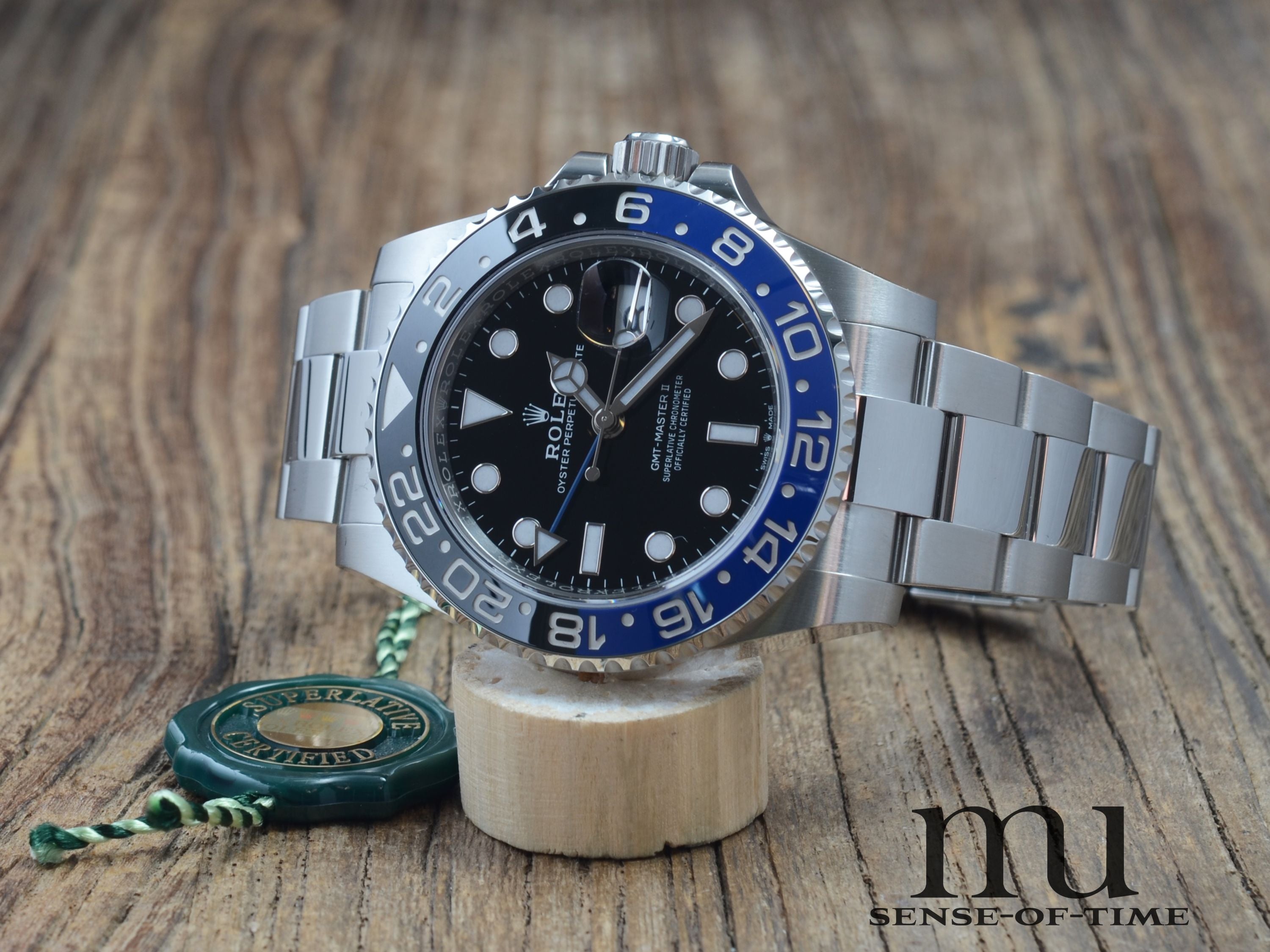 Rolex GMT Master II, Ref. 126710BLNR Batman, neu