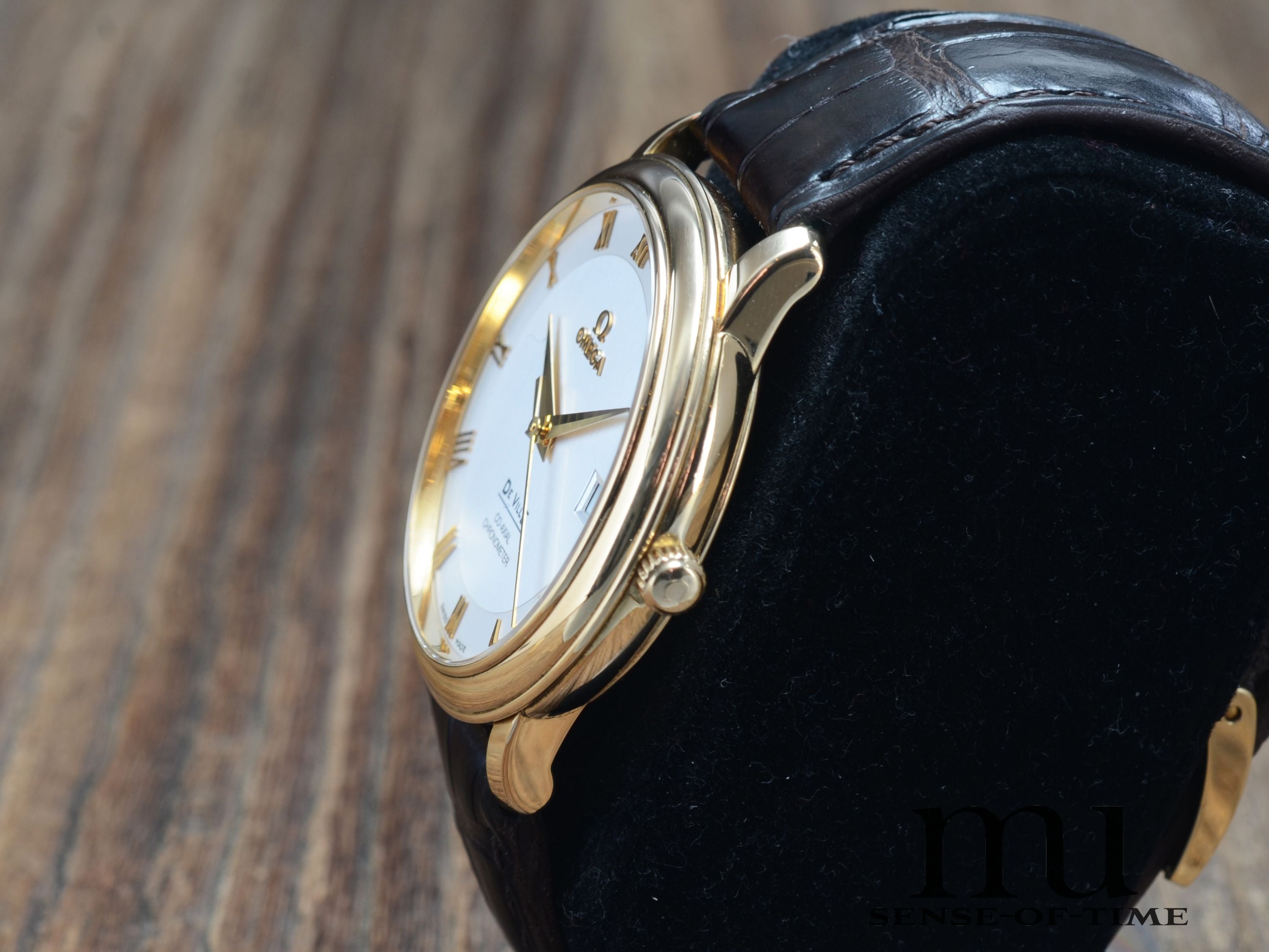 Omega deVille 18kt Gold Co-Axial Chronometer