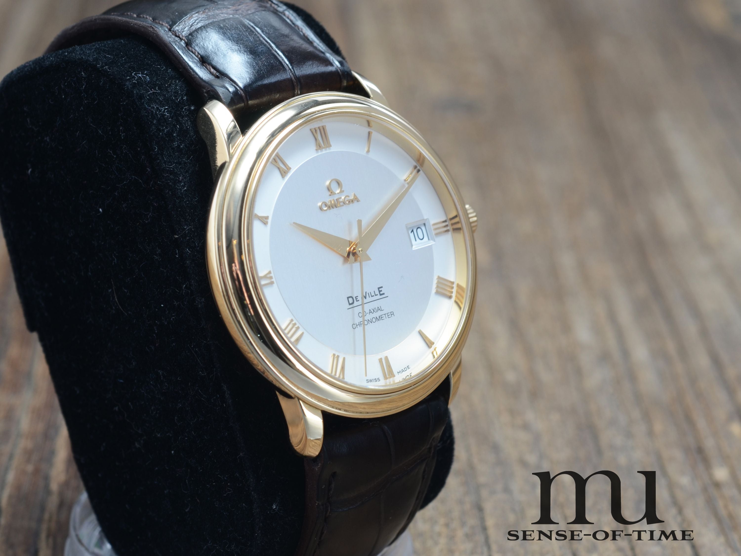 Omega deVille 18kt Gold Co-Axial Chronometer
