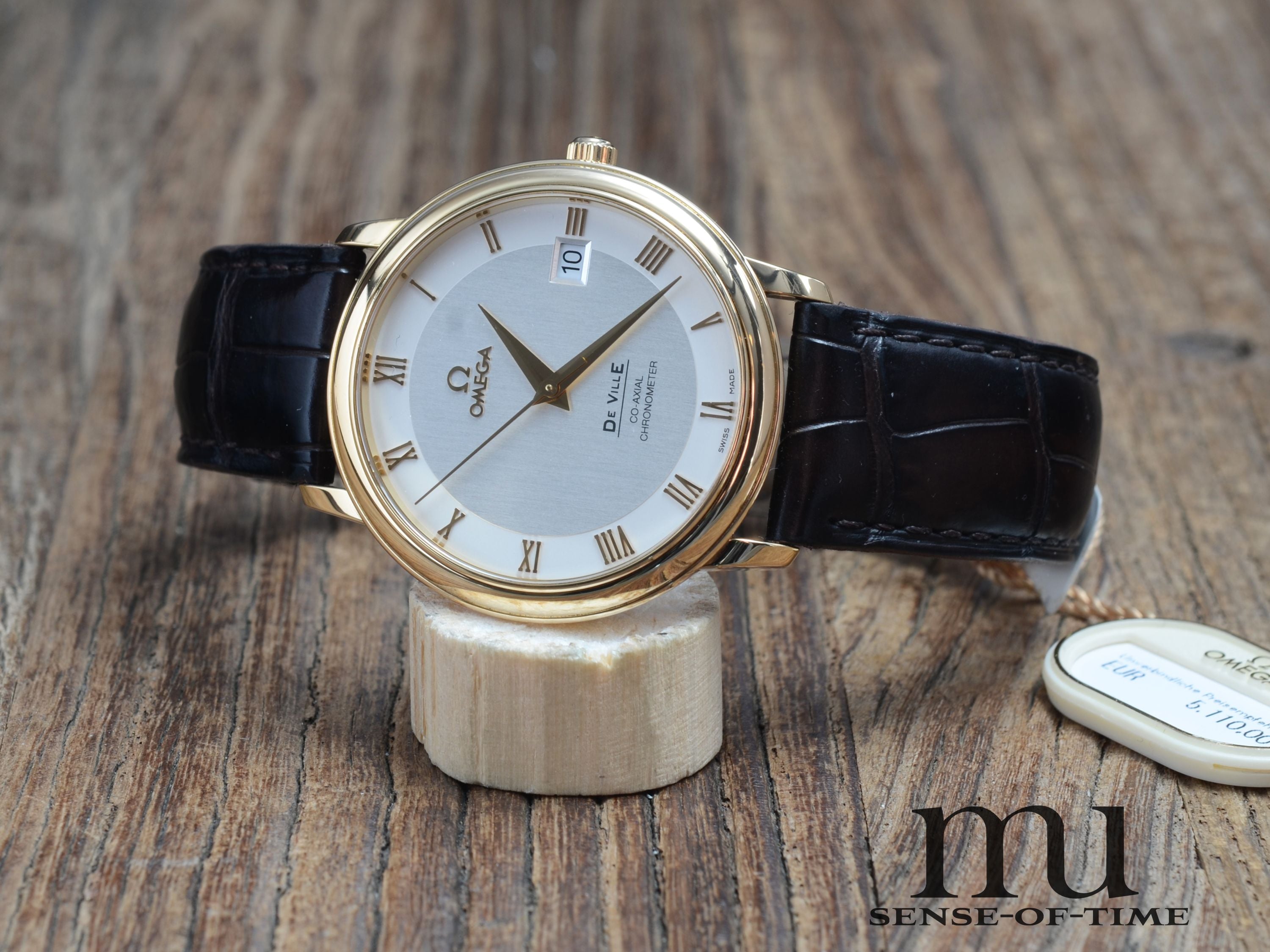 Omega deVille 18kt Gold Co-Axial Chronometer