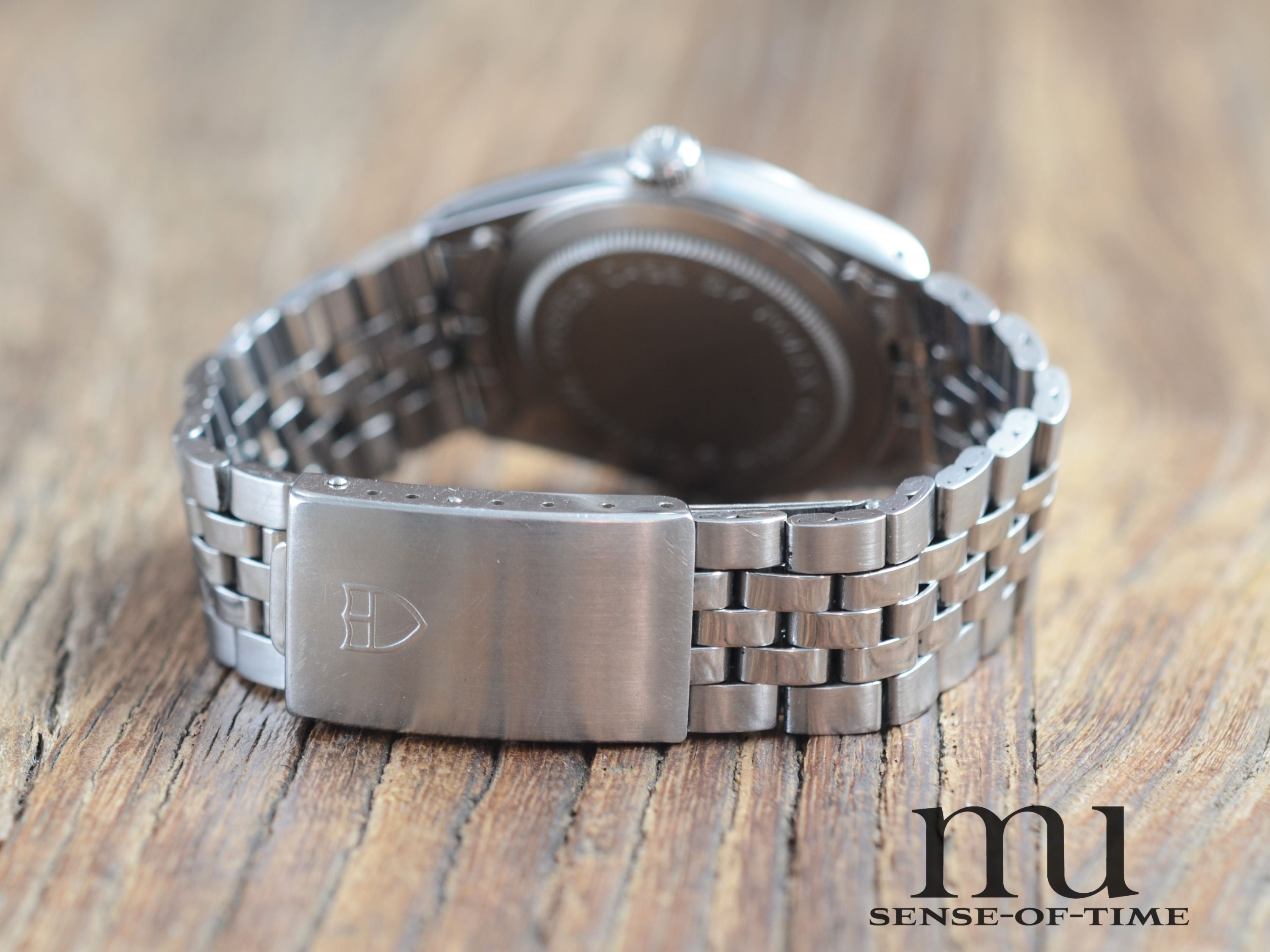 Tudor Prince Date Automatik 34mm, Rolex-Caseback-Signatur, Ref.: 74000