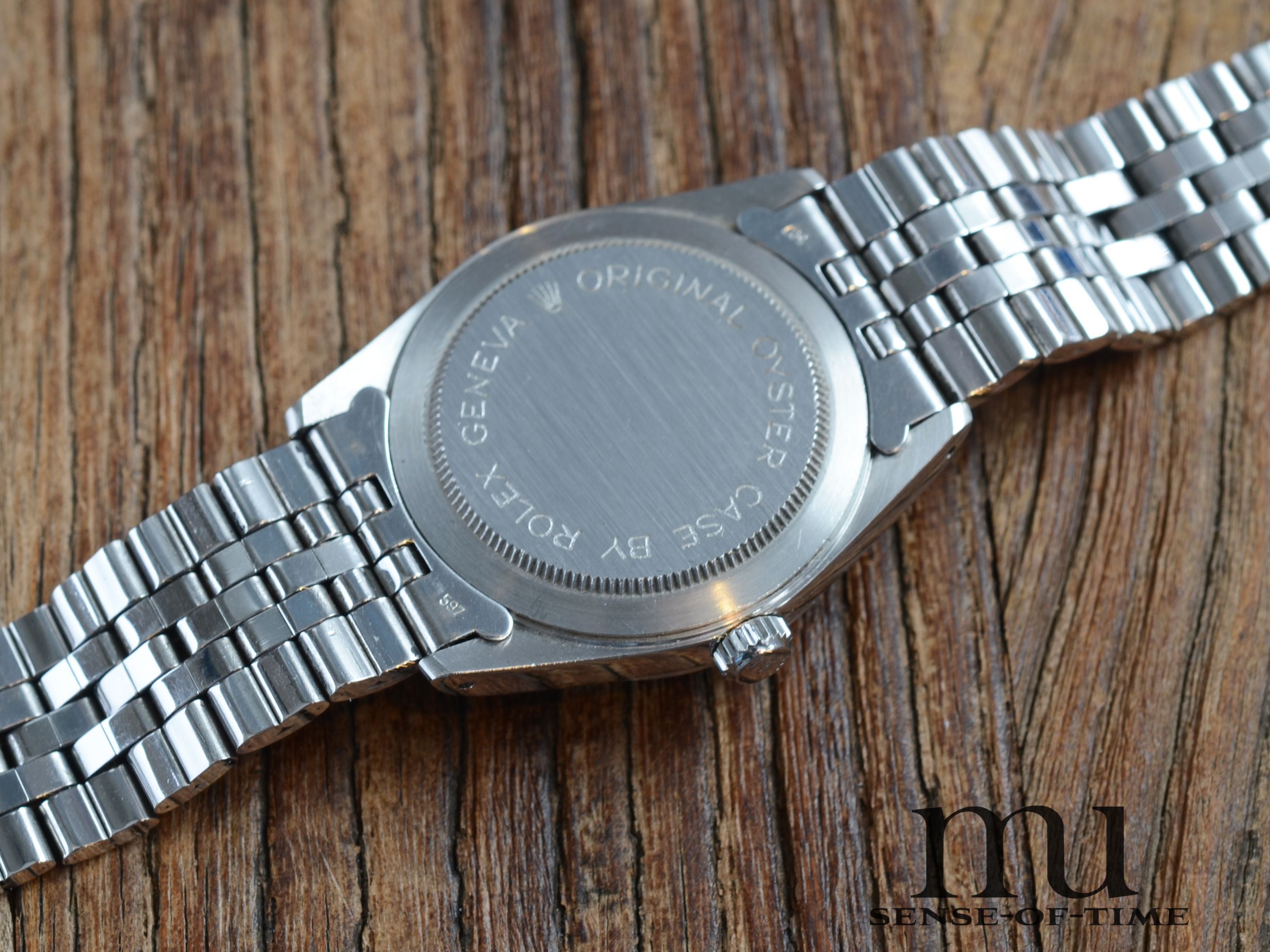 Tudor Prince Date Automatik 34mm, Rolex-Caseback-Signatur, Ref.: 74000