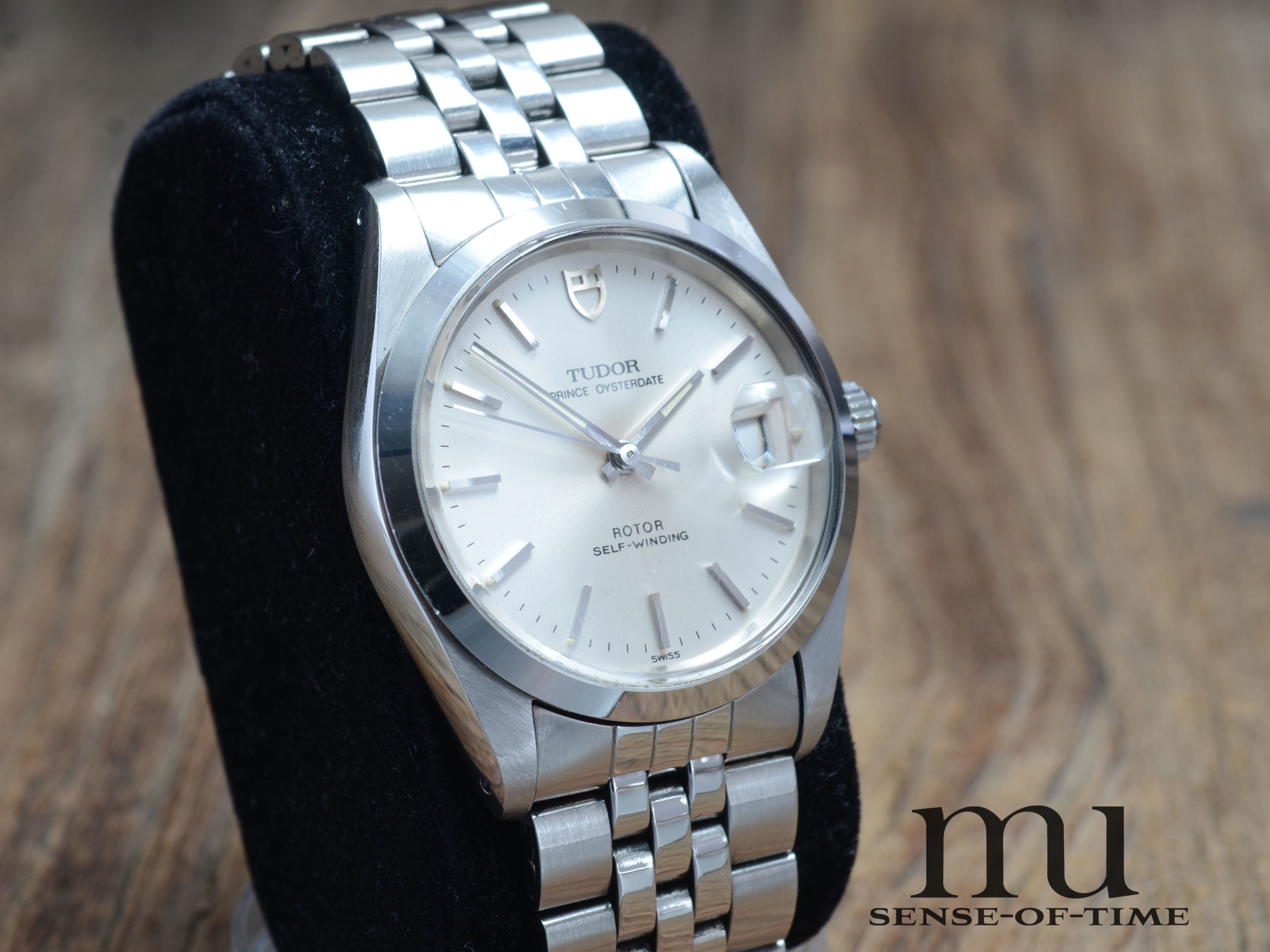 Tudor Prince Date Automatik 34mm, Rolex-Caseback-Signatur, Ref.: 74000