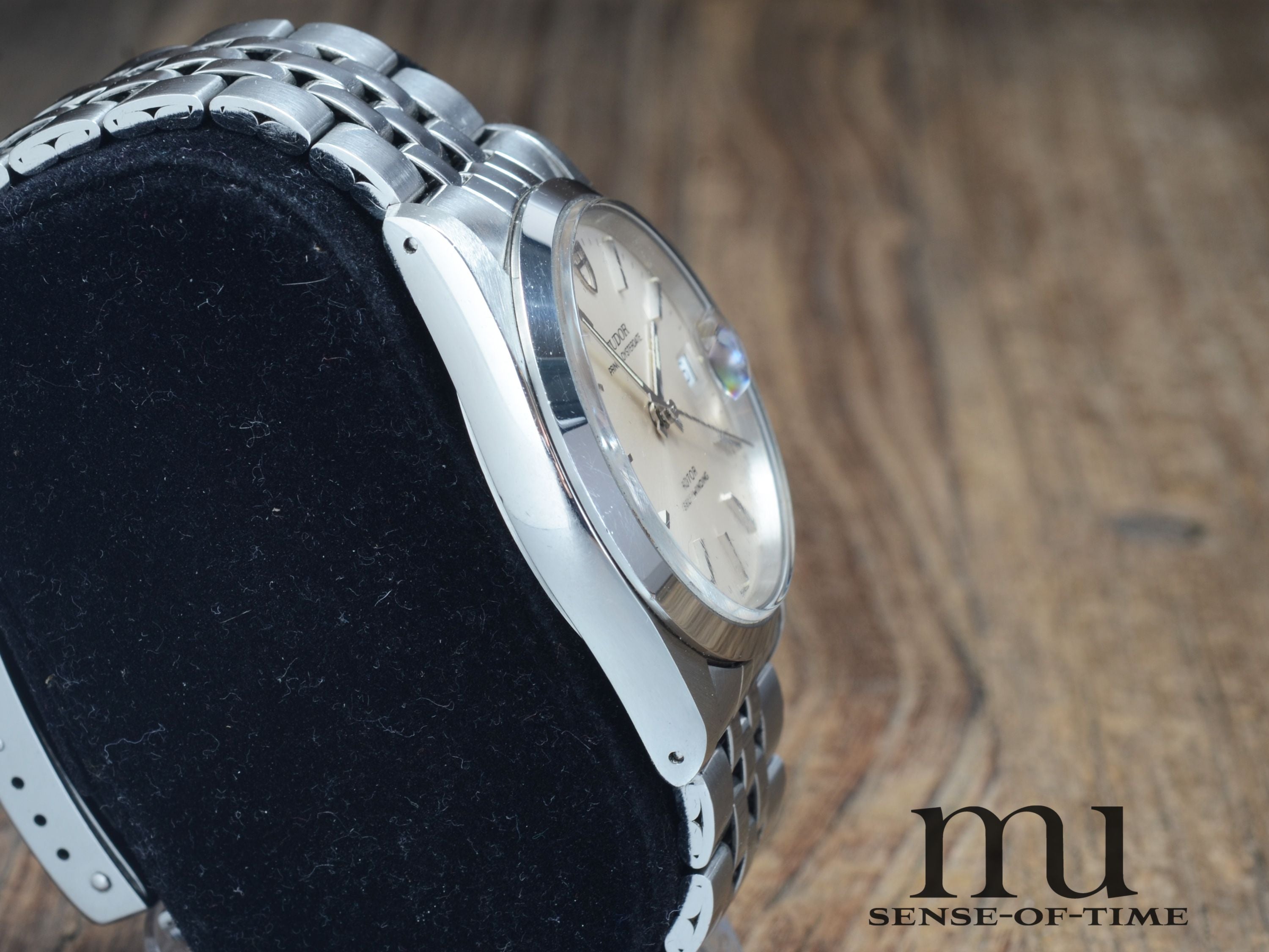 Tudor Prince Date Automatik 34mm, Rolex-Caseback-Signatur, Ref.: 74000