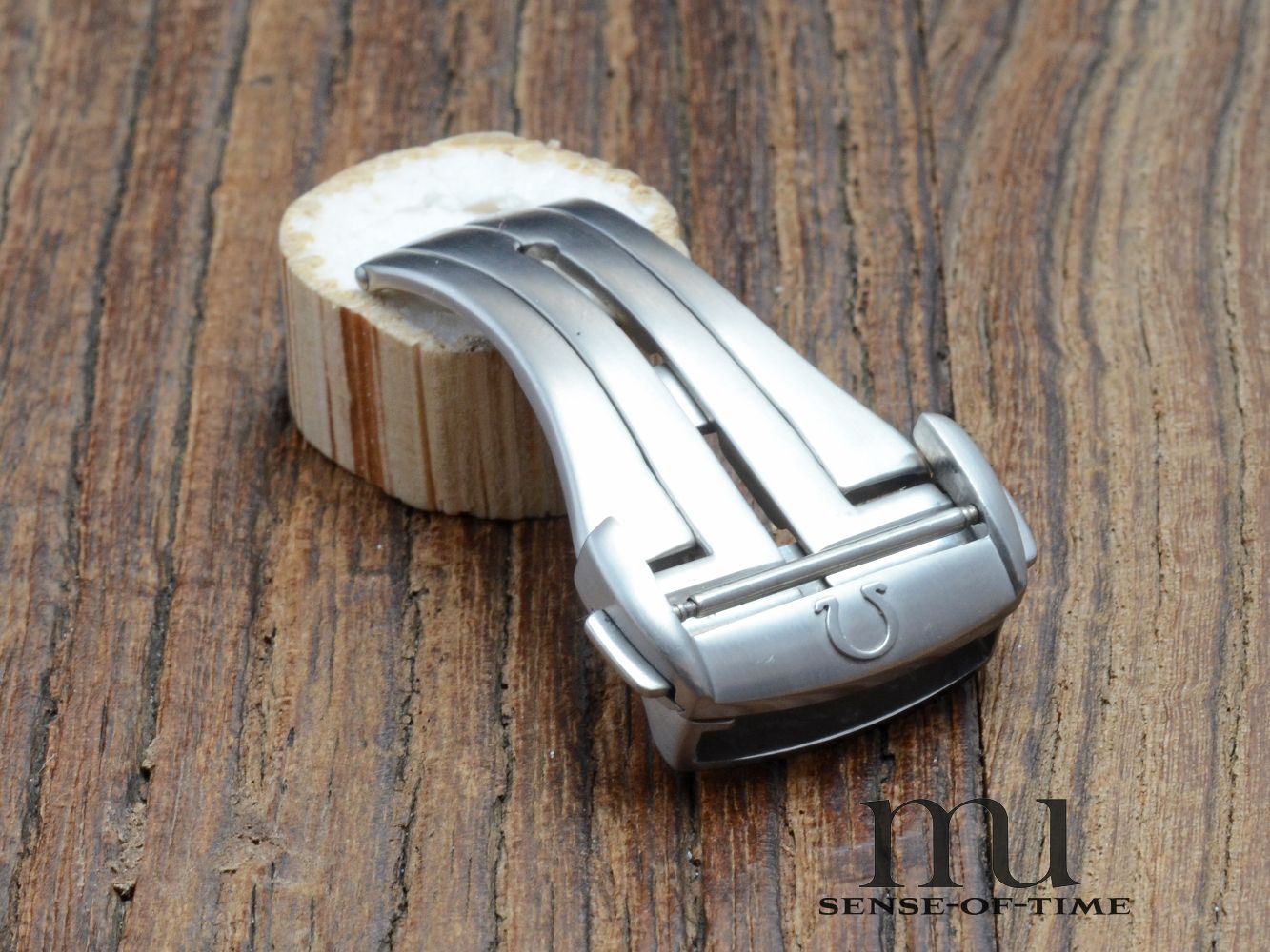 Zubehör: Omega Faltschließe Edelstahl 20mm NOS