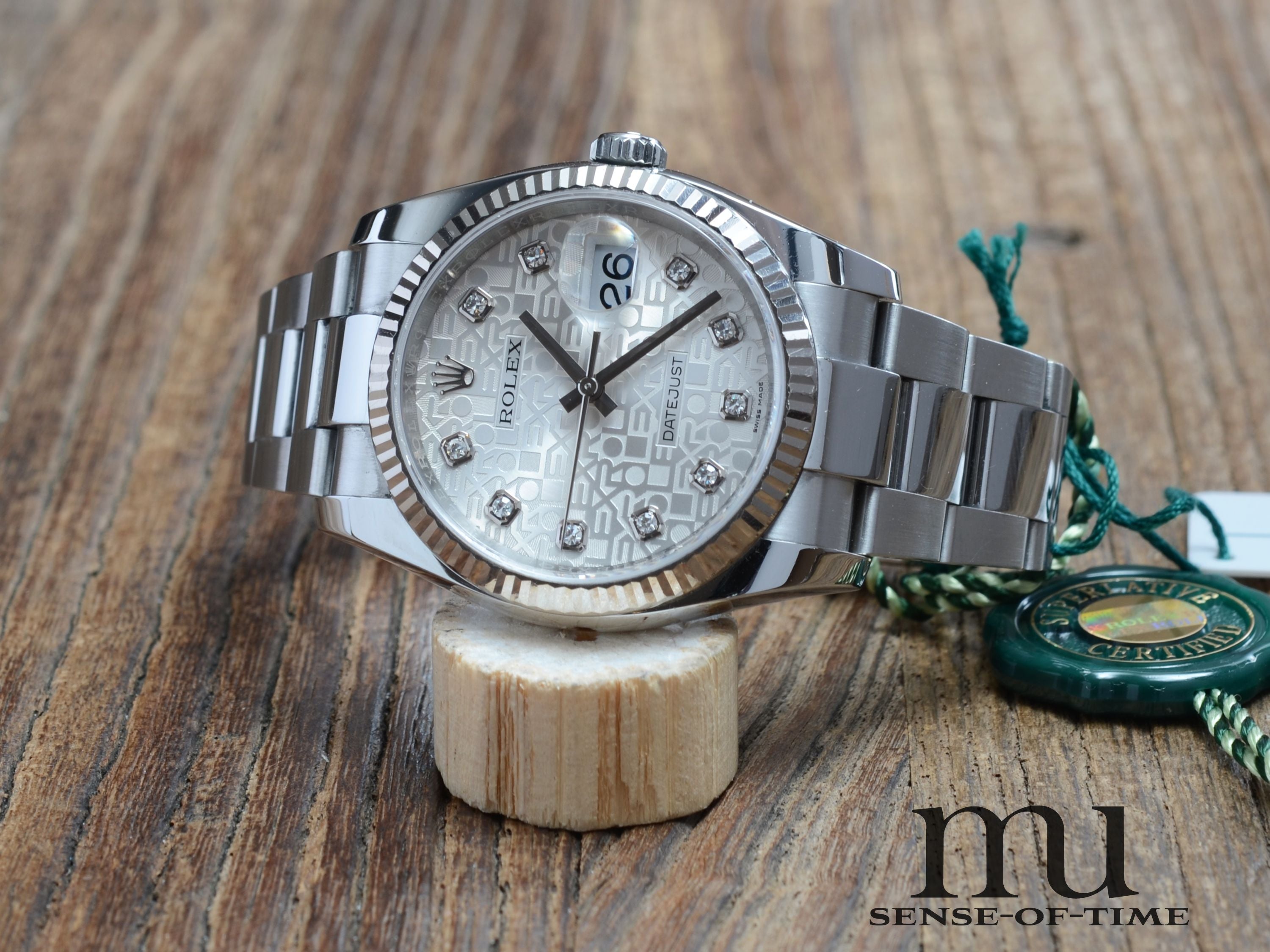 Rolex Datejust Diamond Dial LC100, Ref.: 116234