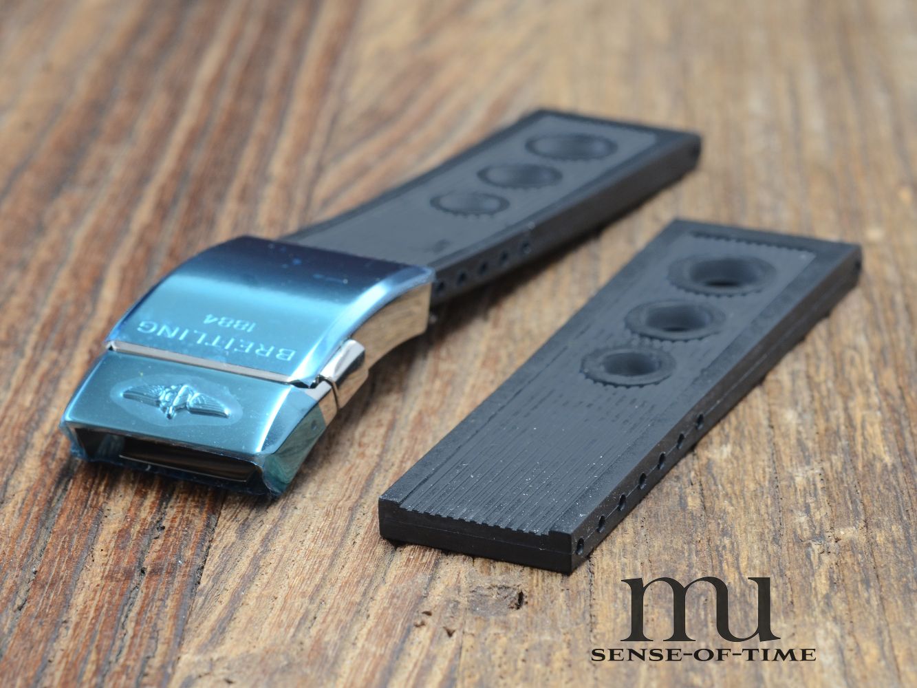 Zubehör: Breitling Ocean Racer Kautschukband 22mm, like new