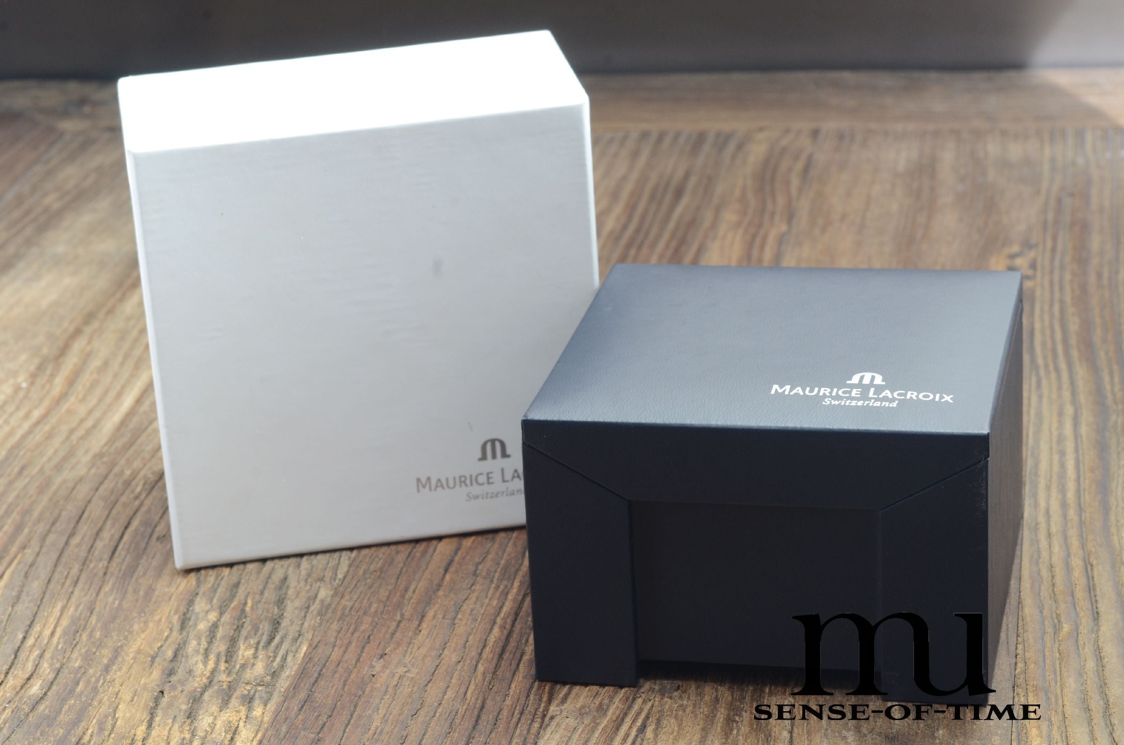 Zubehör: Maurice Lacroix Box, blau