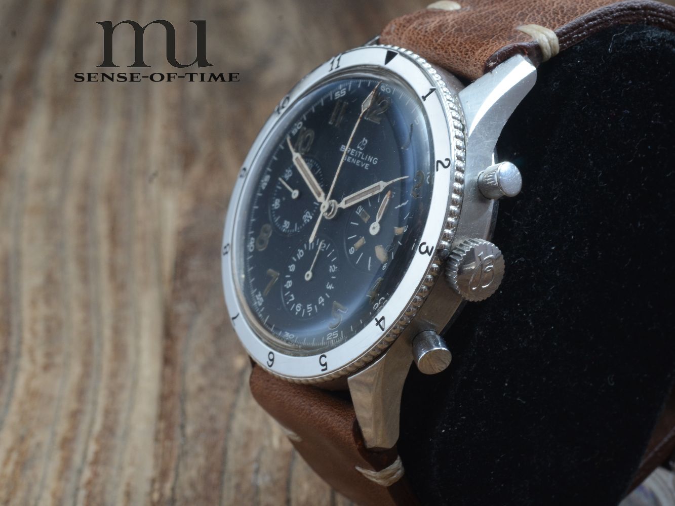 Breitling Pilot AVI 765 Vintage Flieger-Chronograph