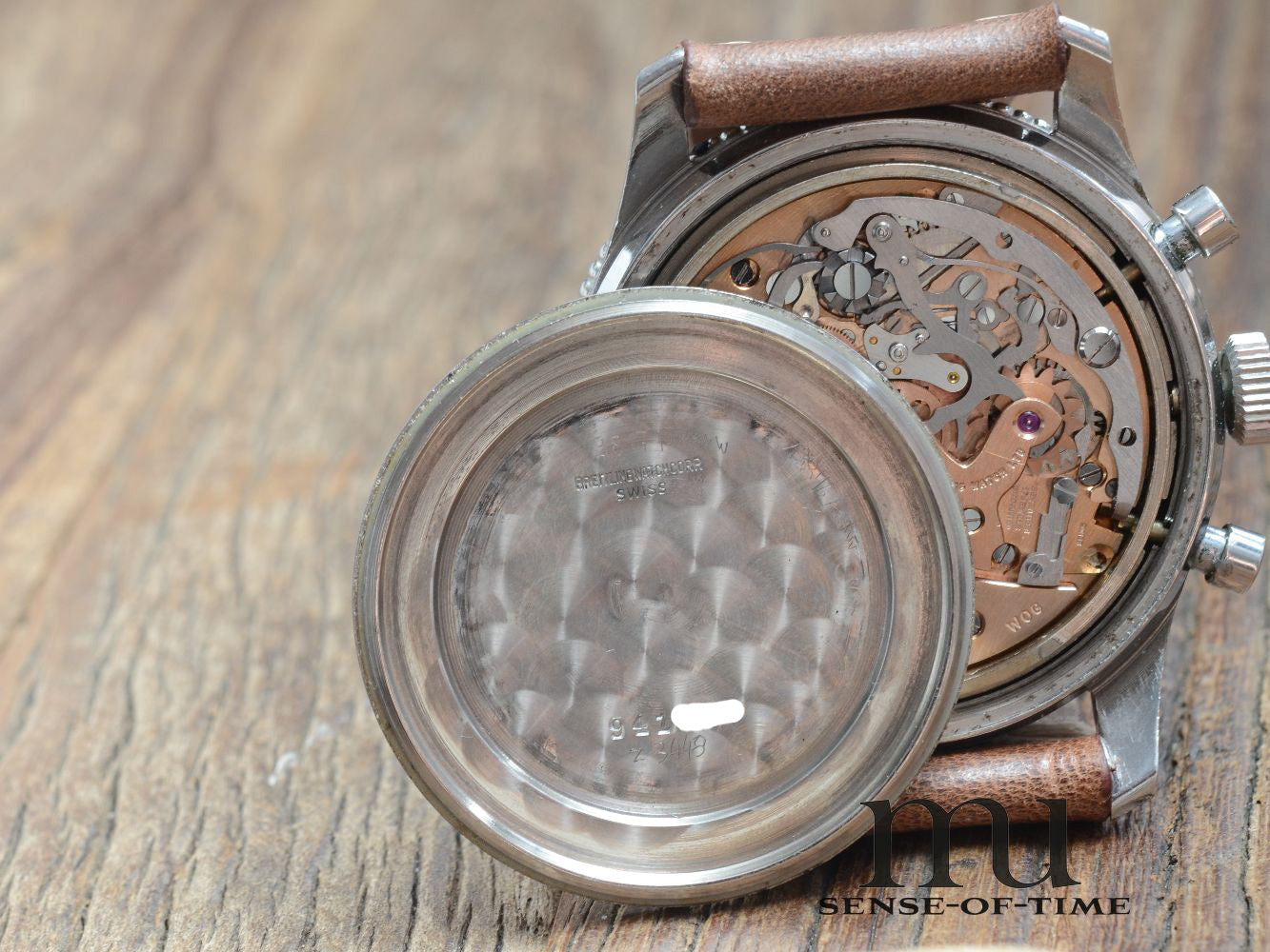 Breitling Pilot AVI 765 Vintage Flieger-Chronograph