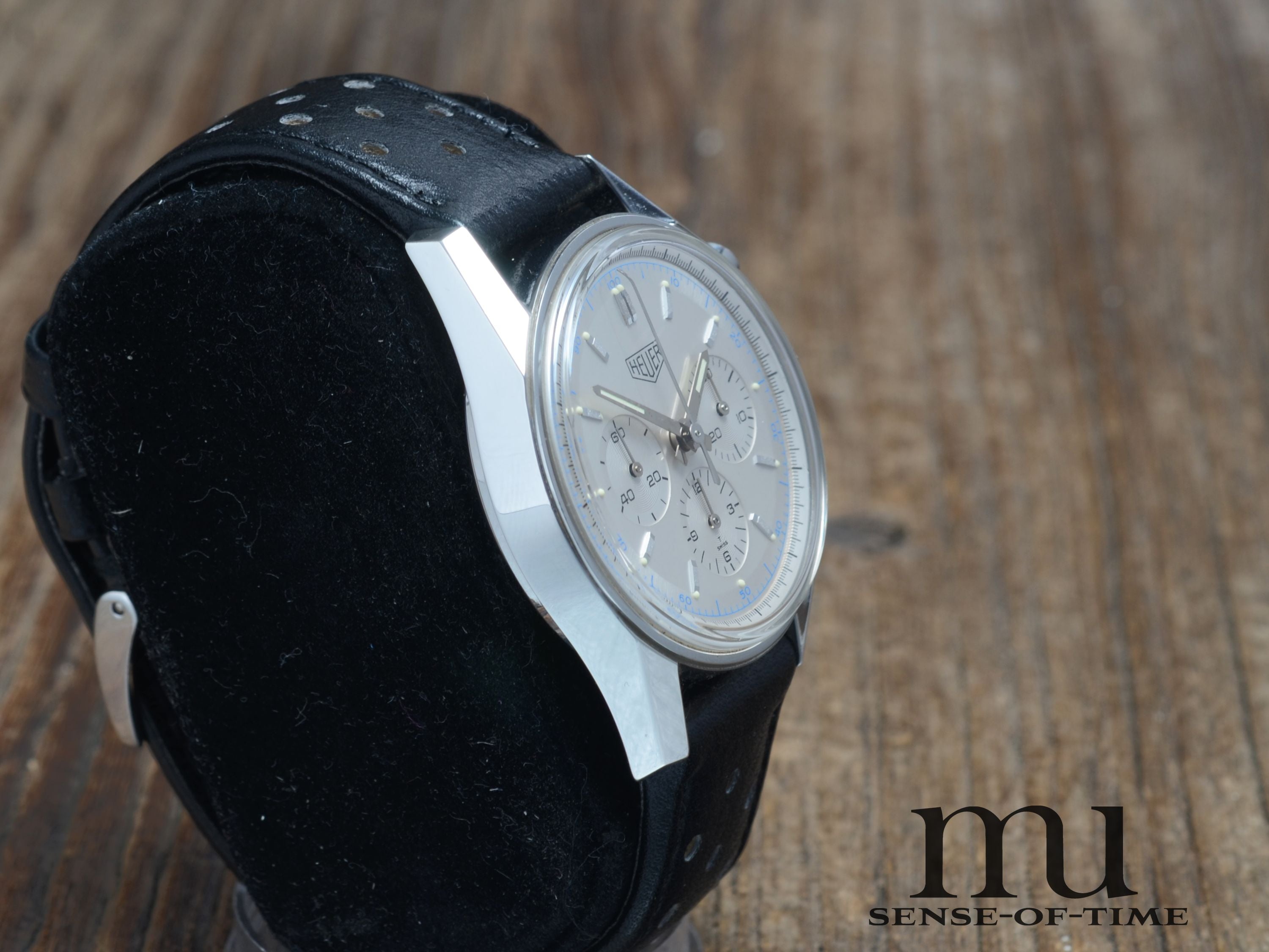 Heuer Carrera 1964 Re-Edition Lemania Handaufzug Full Set