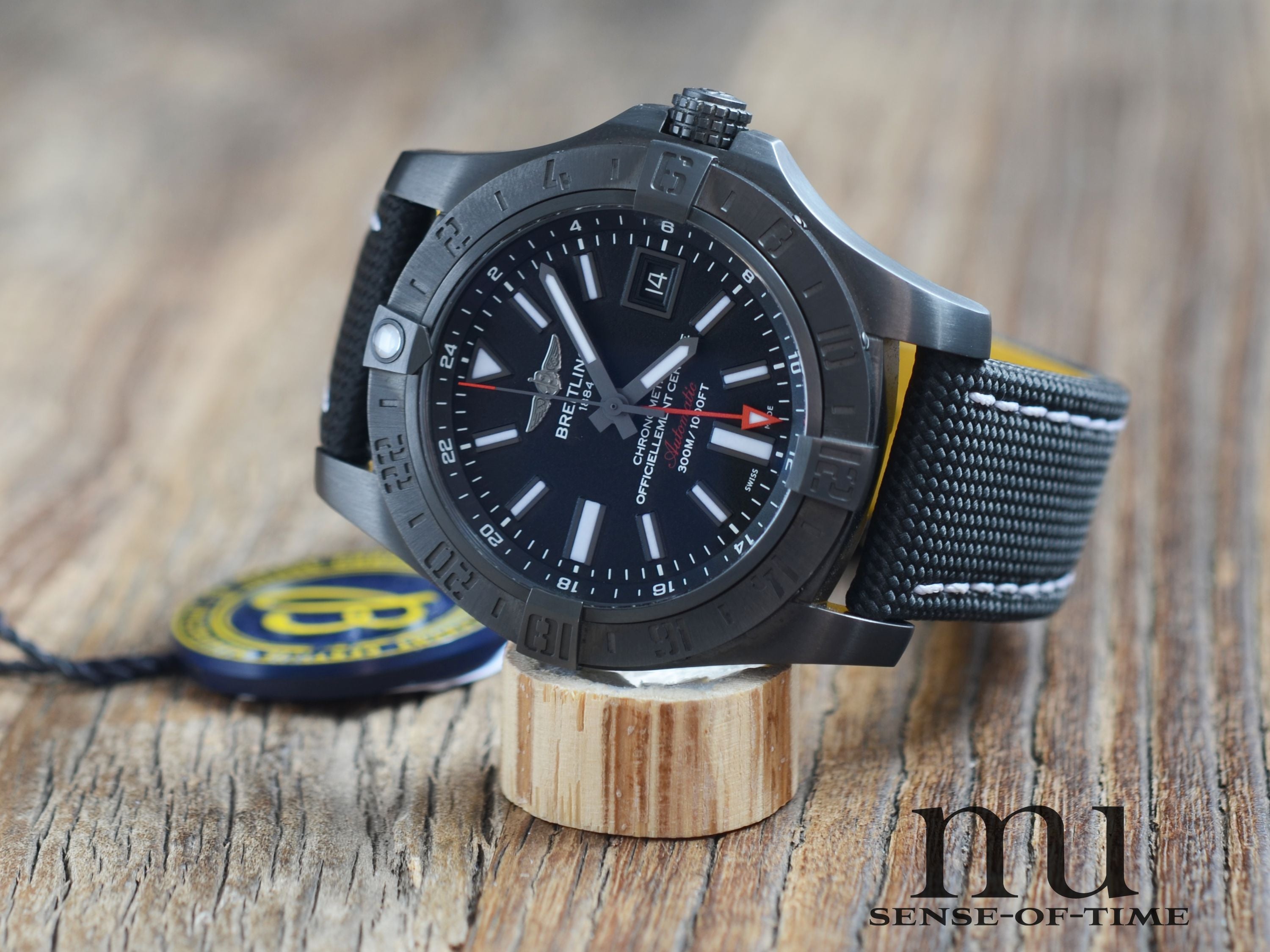 Breitling Avenger II GMT Blacksteel, Ref.: M32390