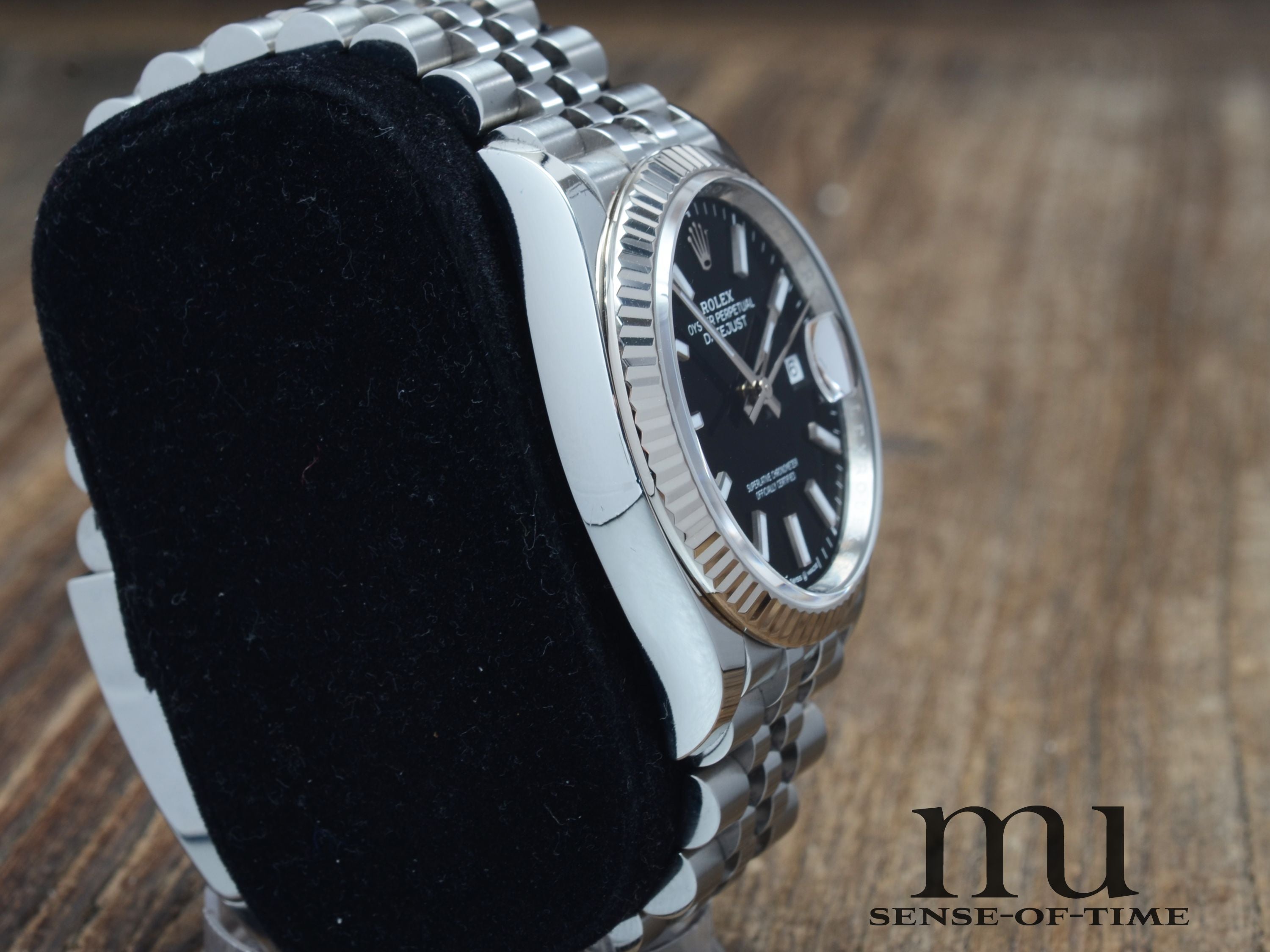 Rolex Datejust 36mm Black Dial Jubilee-Bracelet, LC100, Ref.: 126234